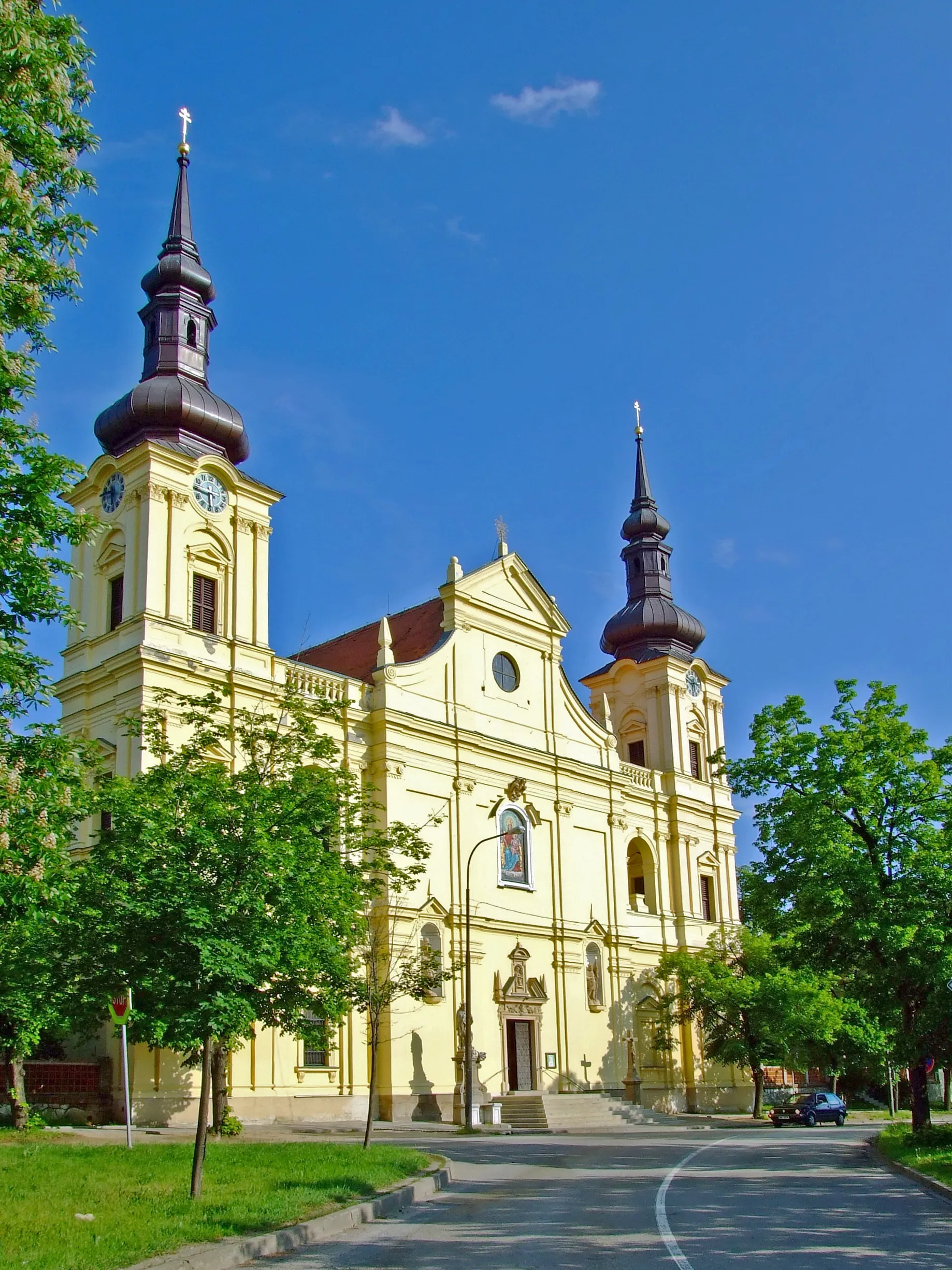 Photo showing: Tuřany - chrám Matky Boží