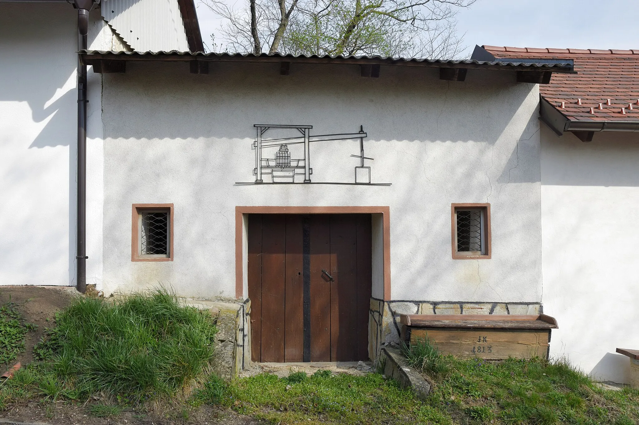 Photo showing: Objekt in der Kellergasse Nähe Jägerhaus in der KG Immendorf in Wullersdorf