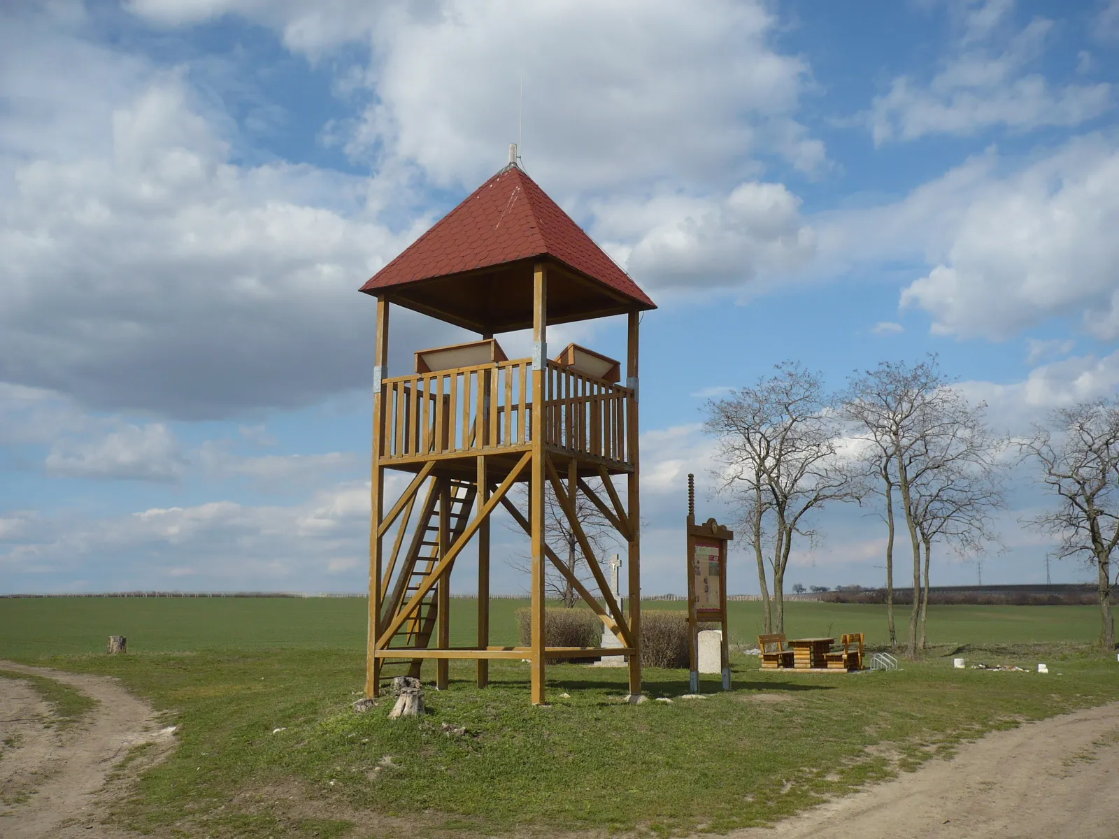 Photo showing: Observation Tower U Obrazku, near Starovicky, South Moravian Region