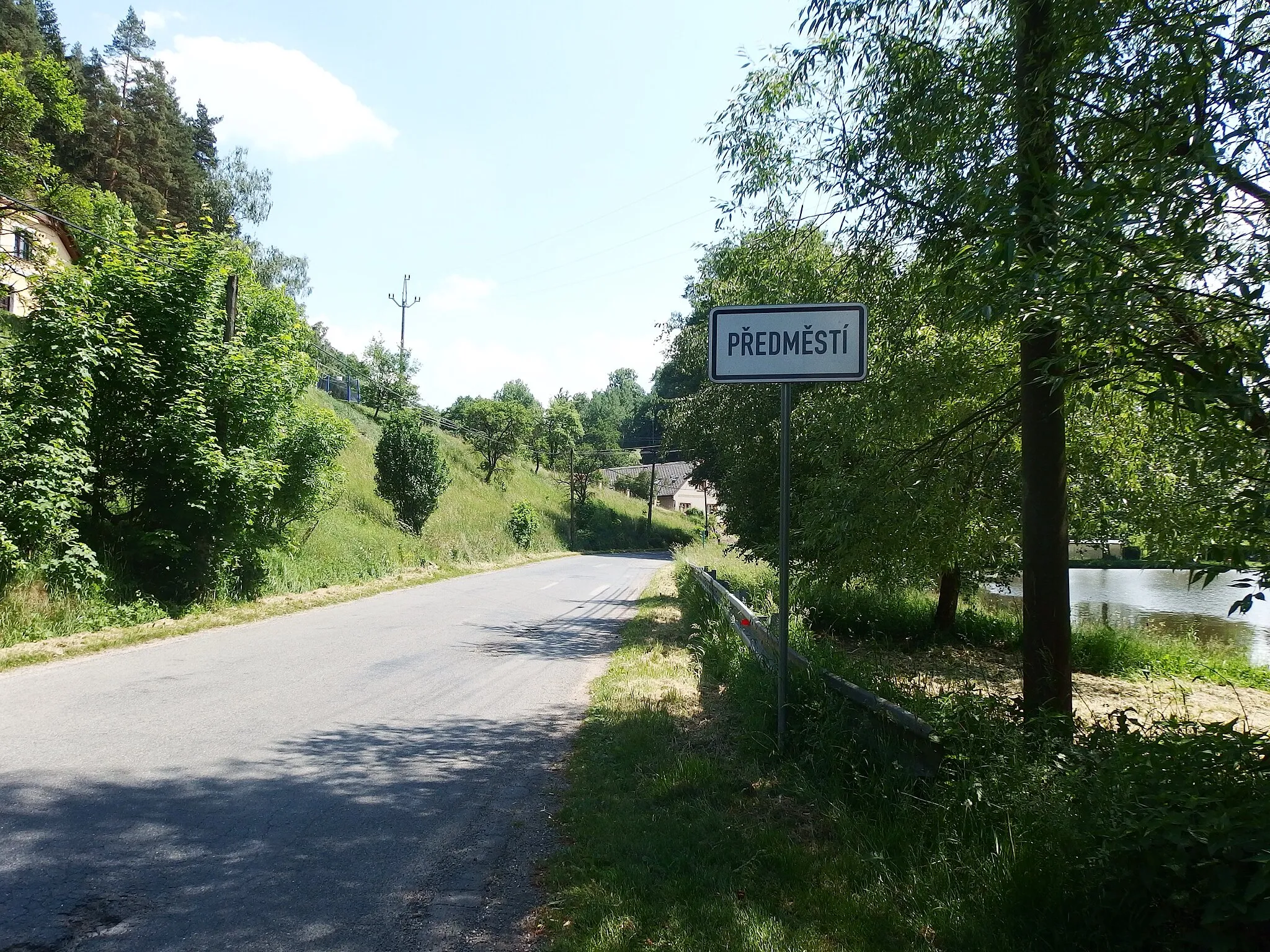 Photo showing: Svojanov, Svitavy District, Czech Republic, part Předměstí.