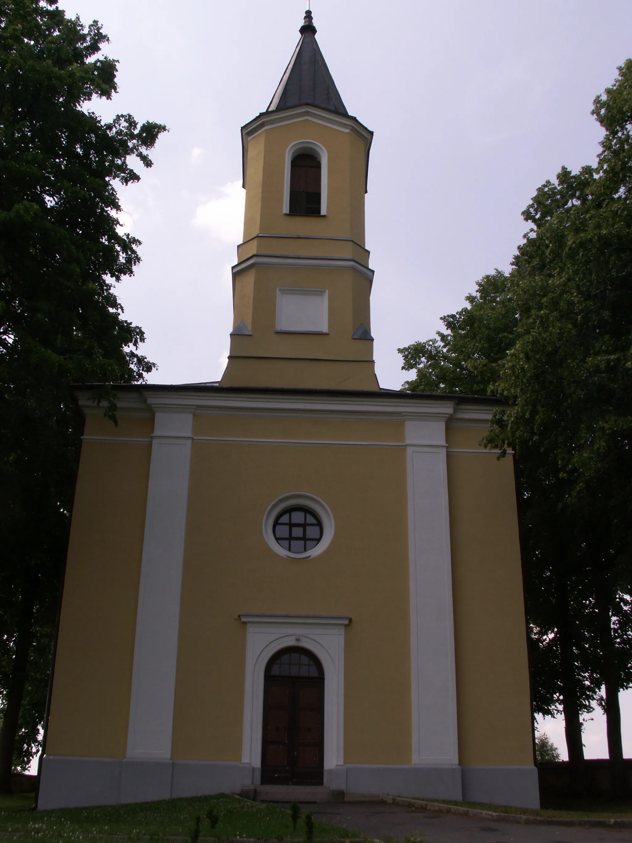 Photo showing: Lísek, okres Žďár nad Sázavou, kostel svatého Mikuláše