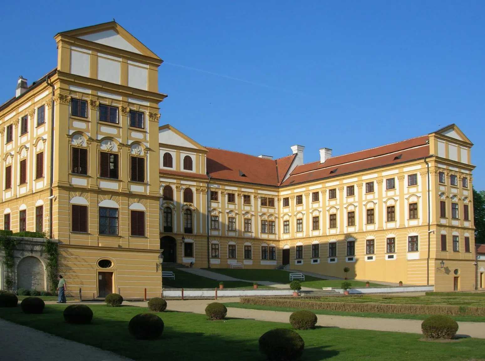 Photo showing: Jaroměřice nad Rokytnou. Baroque castle.