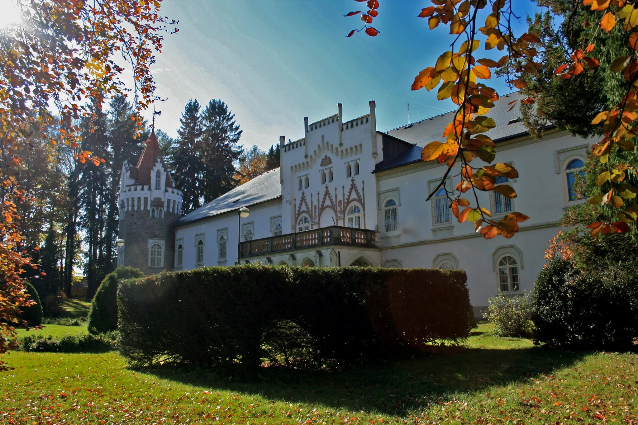 Photo showing: Castle Herálec, Czech Republic