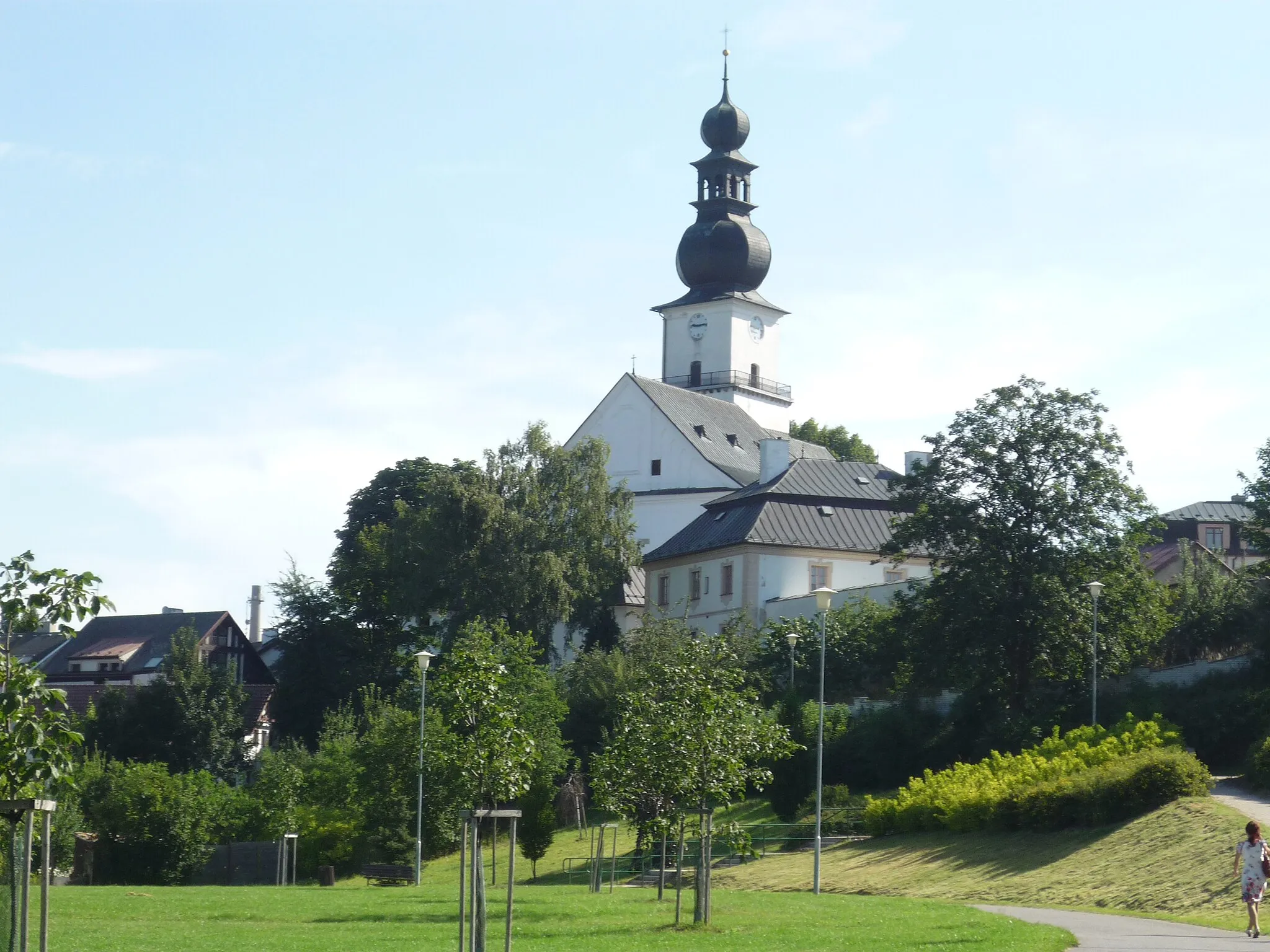 Photo showing: Autor fotografie Jiří Zelenka. Farní kostel sv. Prokopa. Viz text Farní kostel sv. Prokopa (Sar) - Inovace. Žďár nad Sázavou. Okr. Jihlava. Kraj Vysočina. Czech Republik.