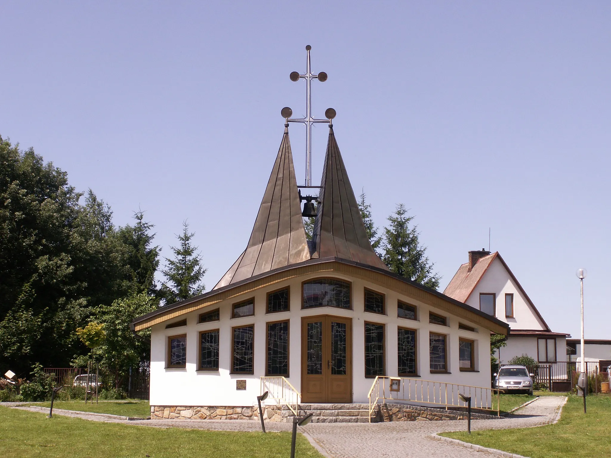 Photo showing: Škrdlovice - kaple svatého Cyrila a Metoděje