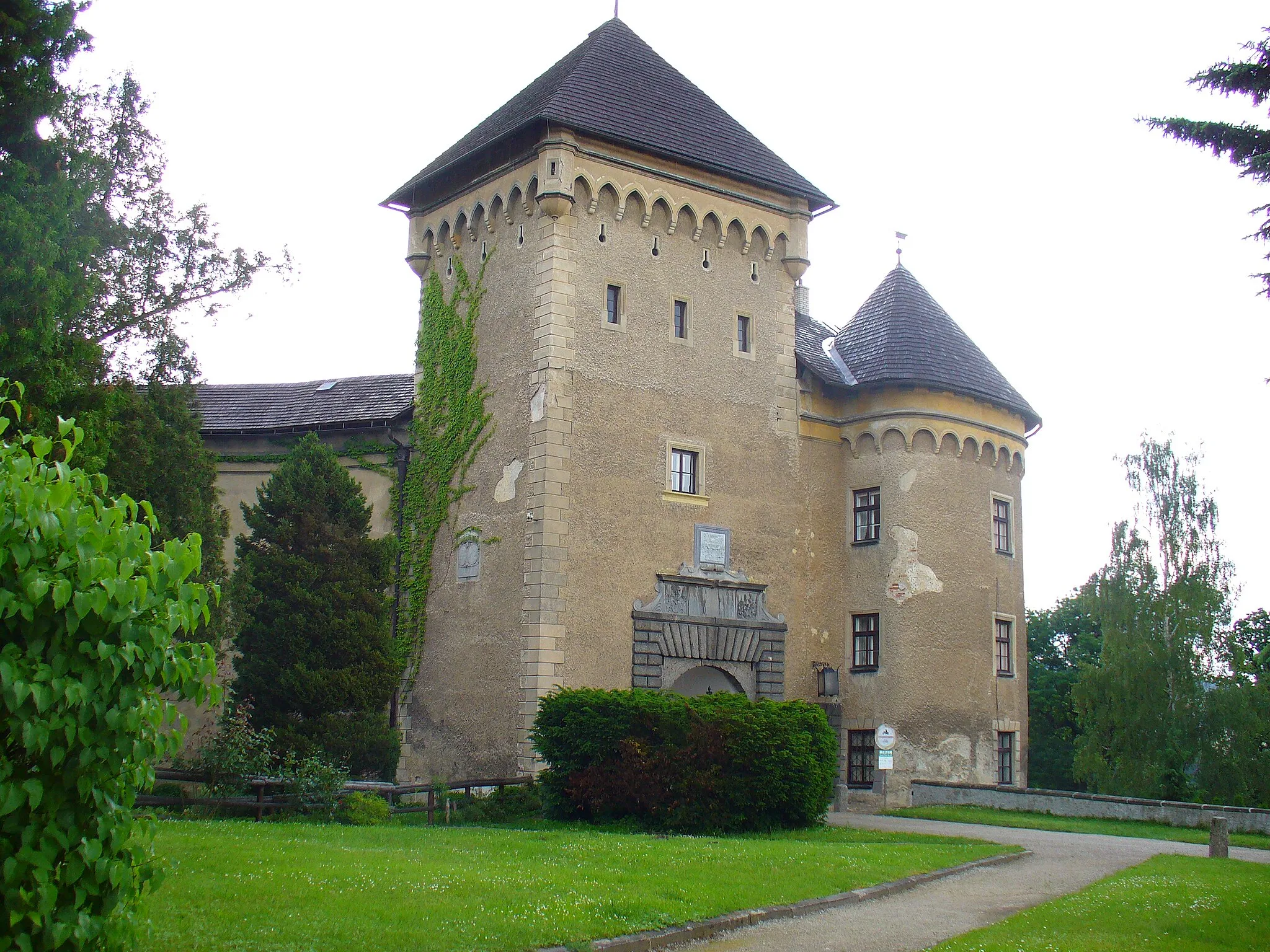 Photo showing: castle Velké Meziříčí
