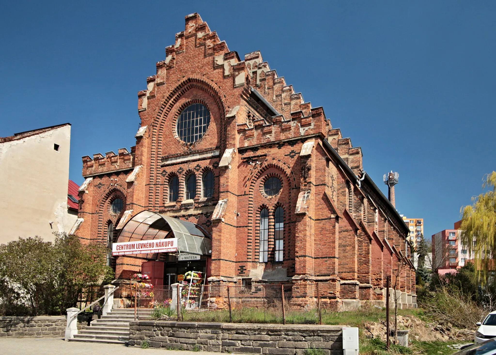 Photo showing: Velké Meziříčí Nová synagoga