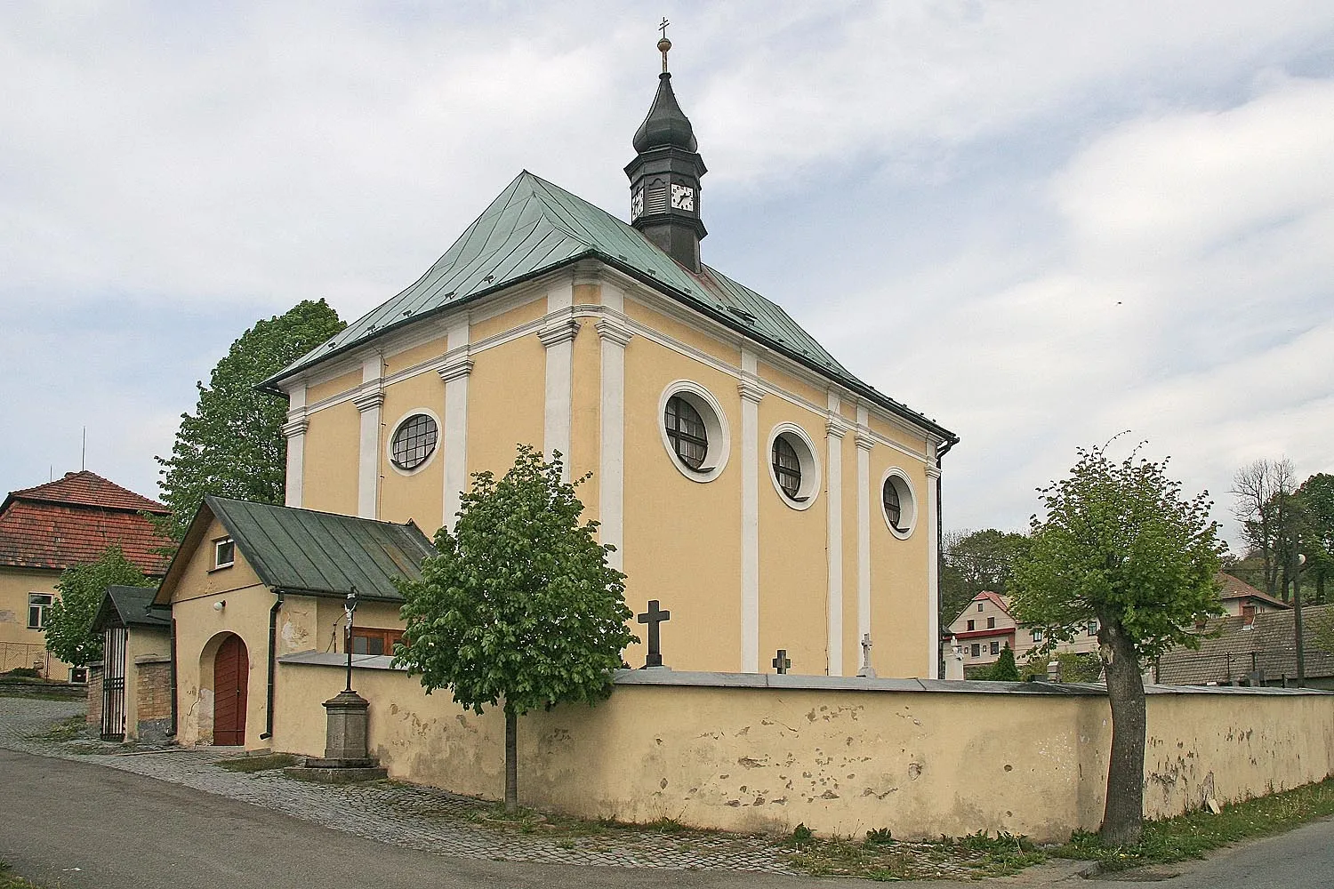 Photo showing: Sulkovec - kostel svatého Havla, district Žďár nad Sázavou