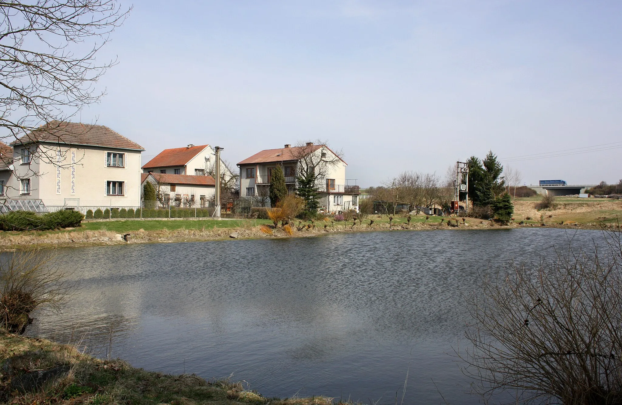 Photo showing: Hluboček pond in Stránecká Zhoř