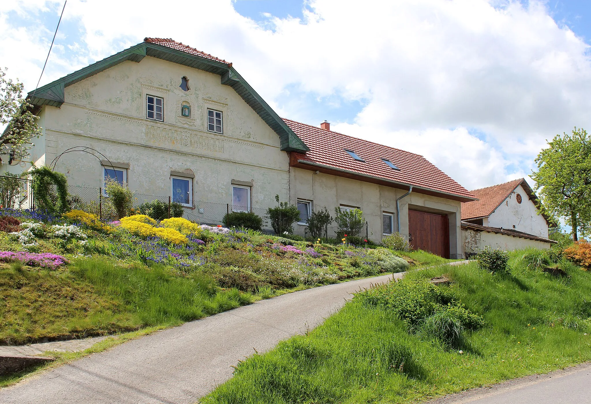 Photo showing: House No 19 in Buková, part of Nížkov, Czech Republic