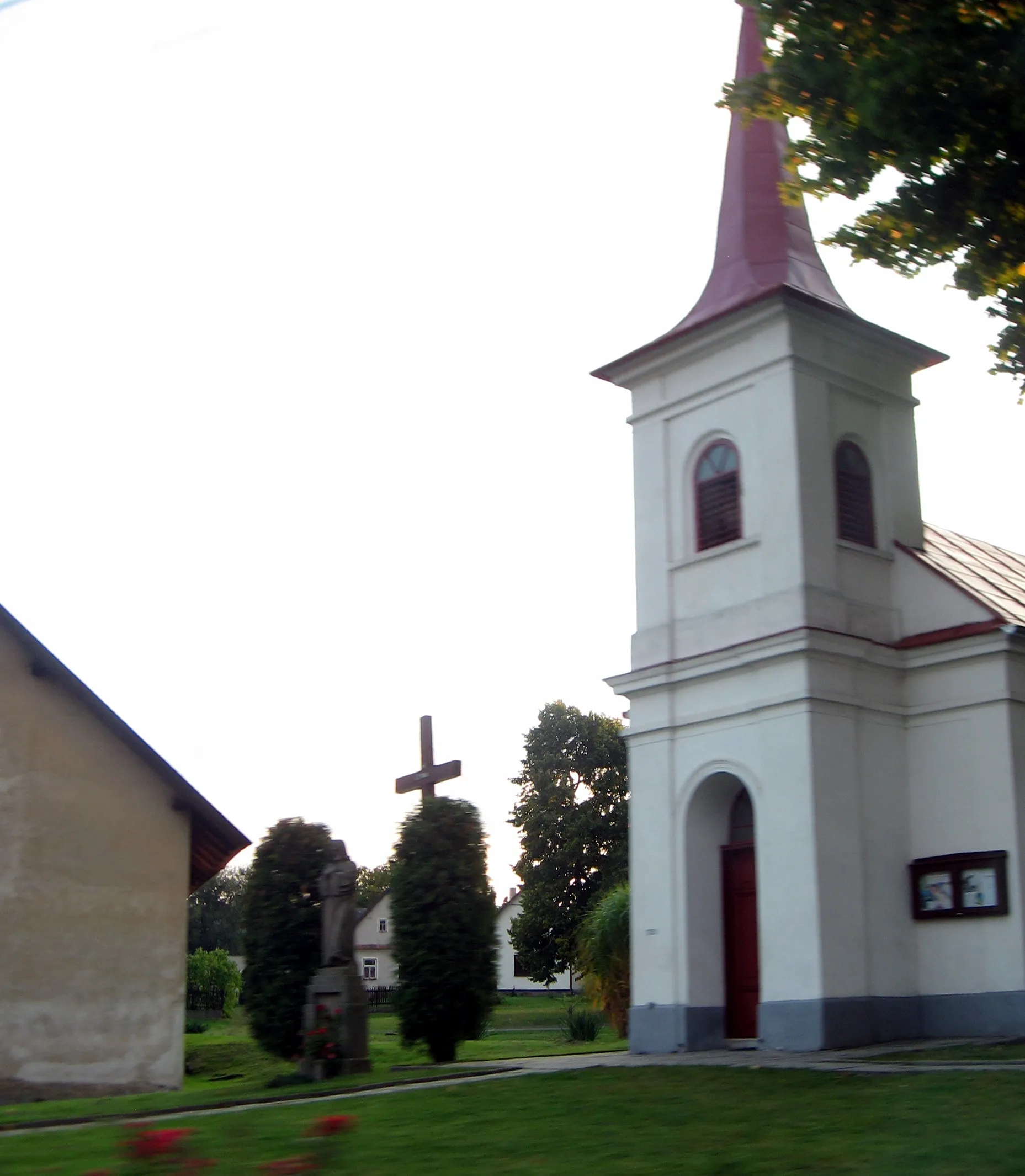 Photo showing: Nová Ves u Nového Města na Moravě, kostel