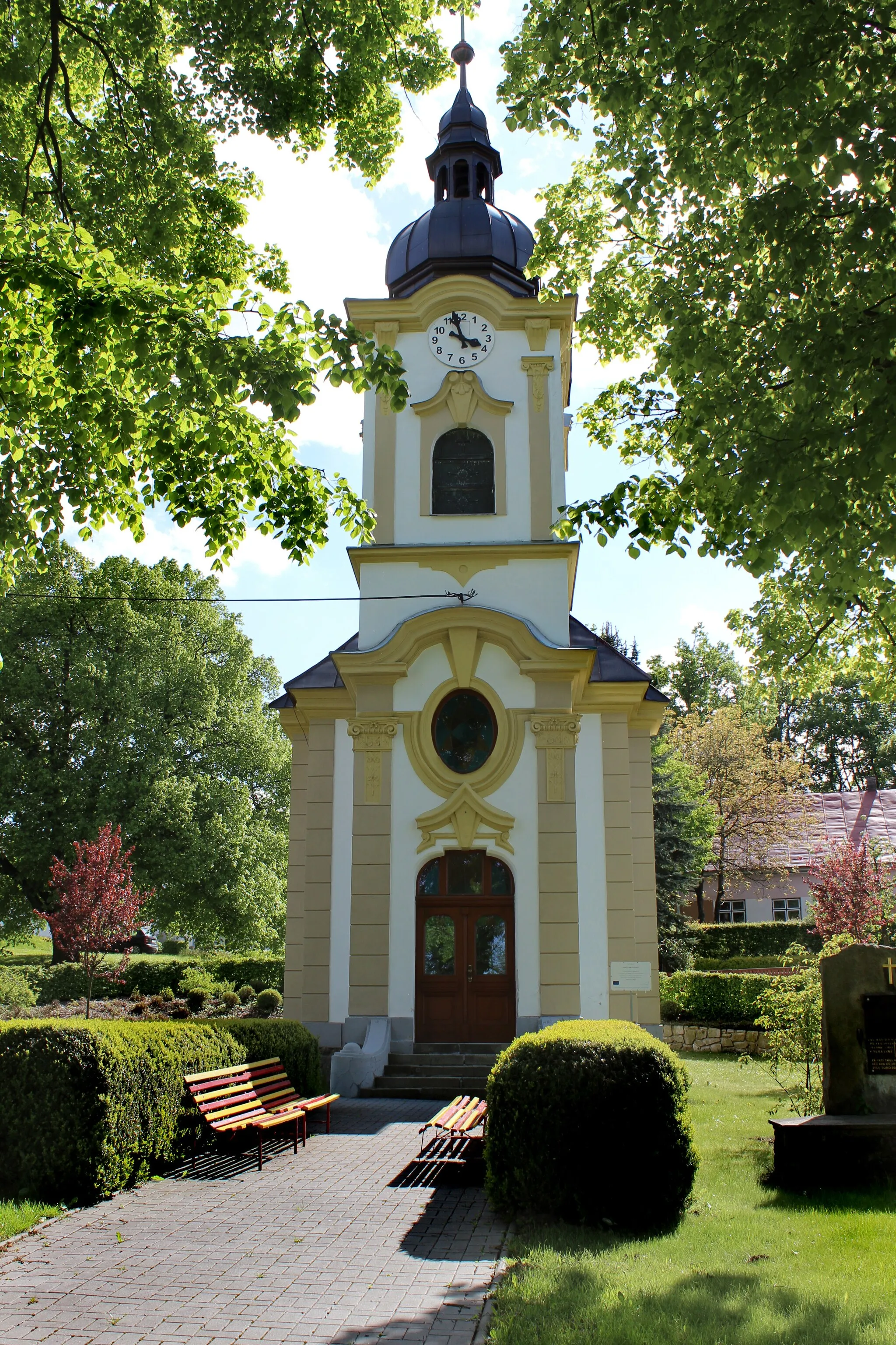 Photo showing: Chapel in Matějov, Czech Republic