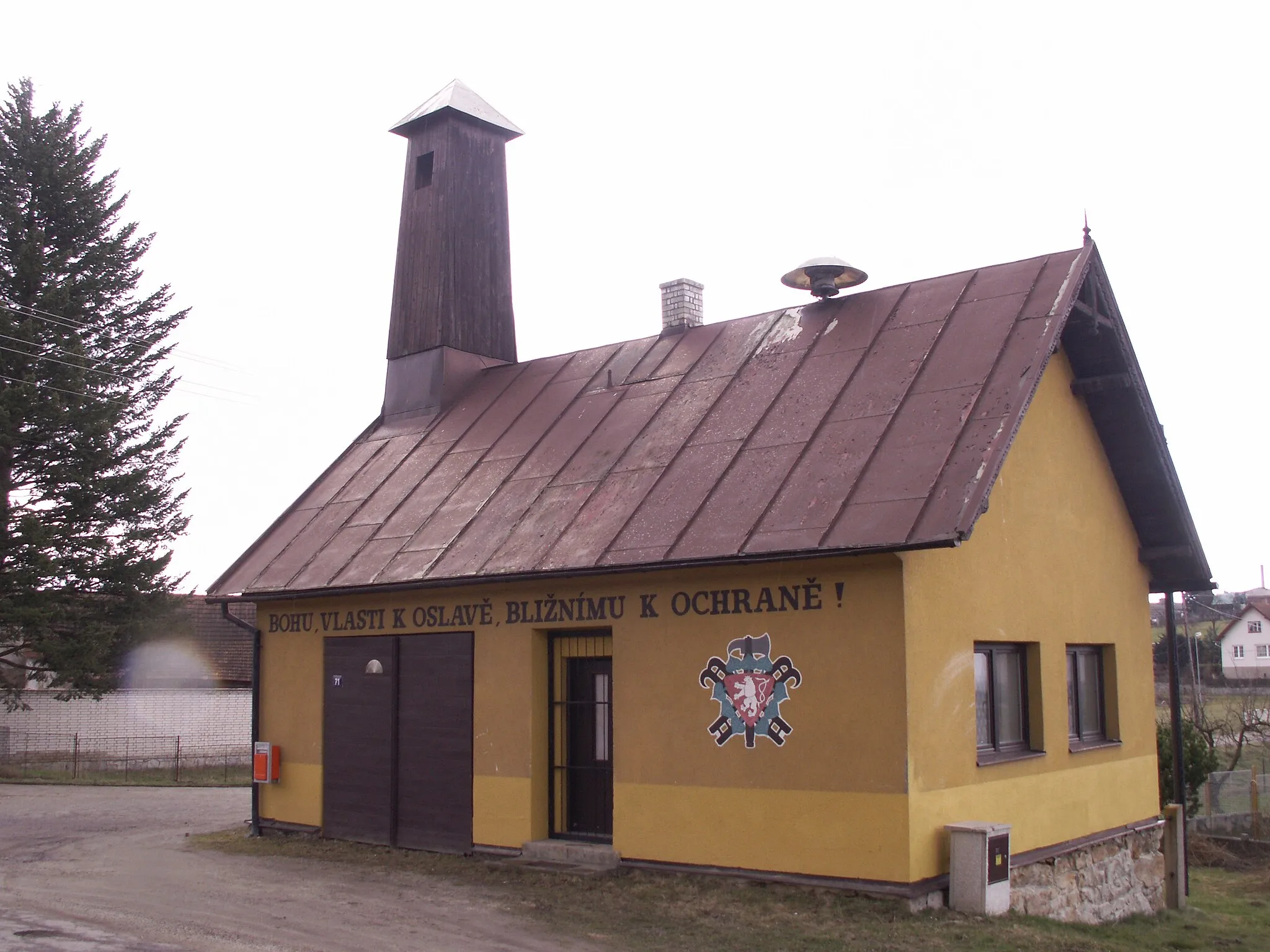 Photo showing: hasičská zbrojnice, Kundratice, okres Žďár nad Sázavou