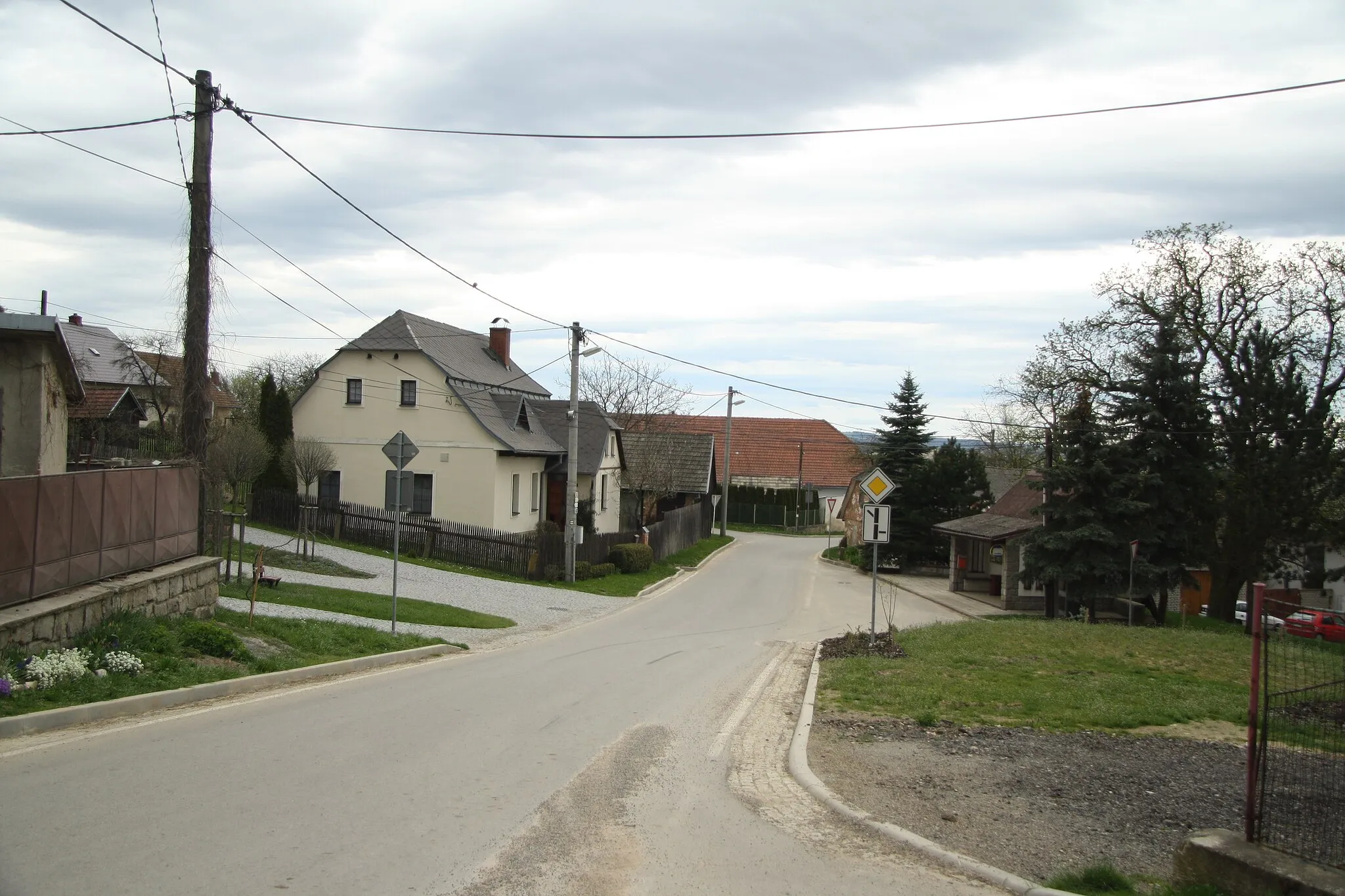 Photo showing: Center of Chlumek, Žďár nad Sázavou District.