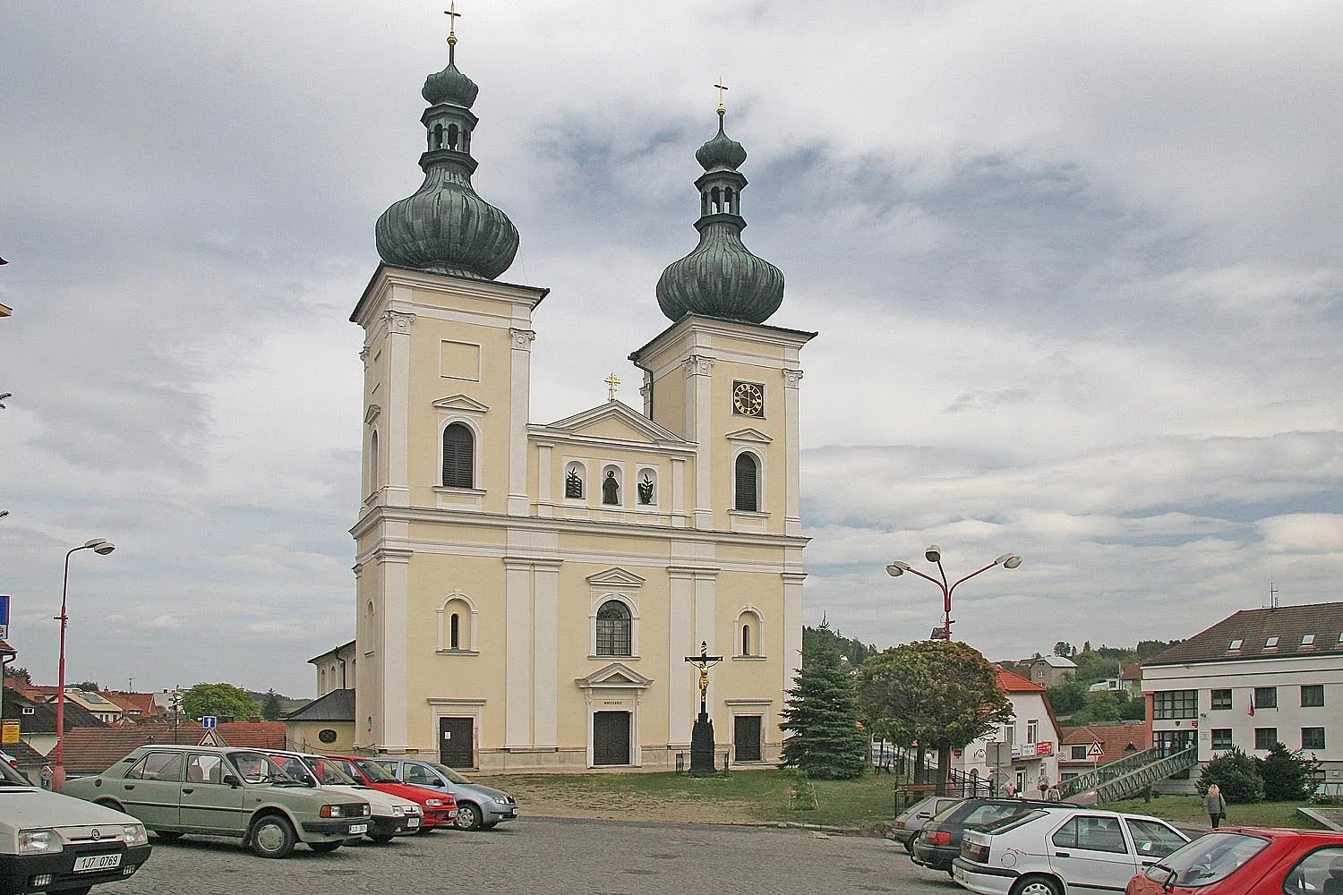 Photo showing: Bystřice nad Pernštejnem - kostel svatého Vavřince, district Žďár nad Sázavou