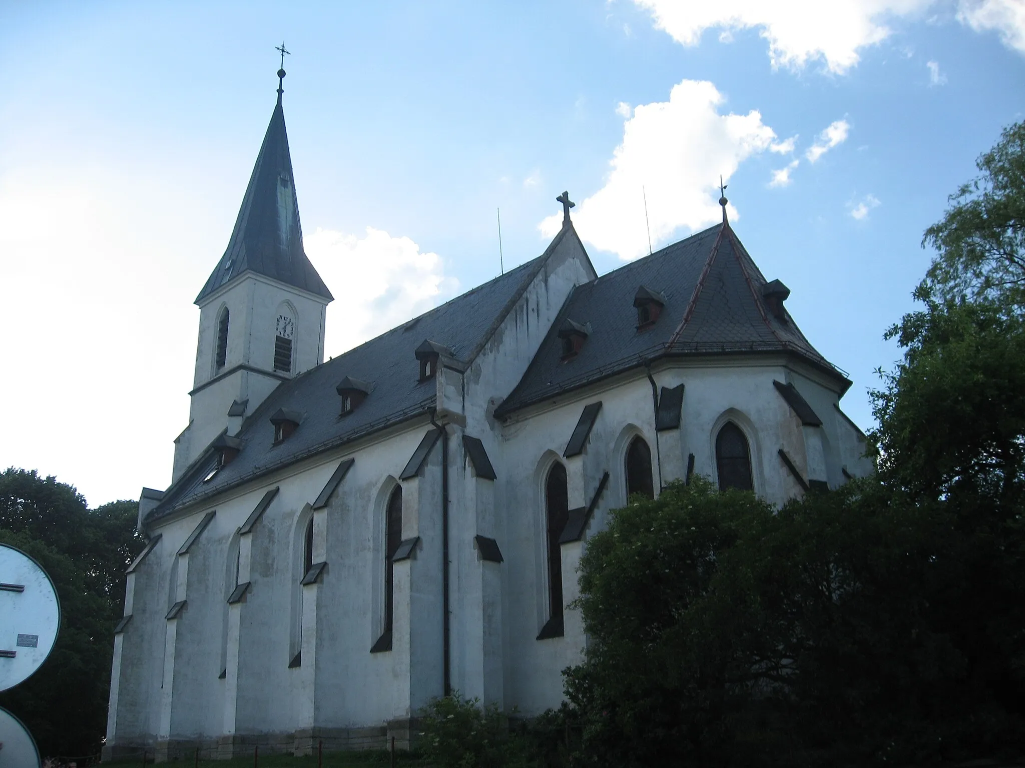 Photo showing: Ždírec, okres Jihlava - kostel sv. Václava