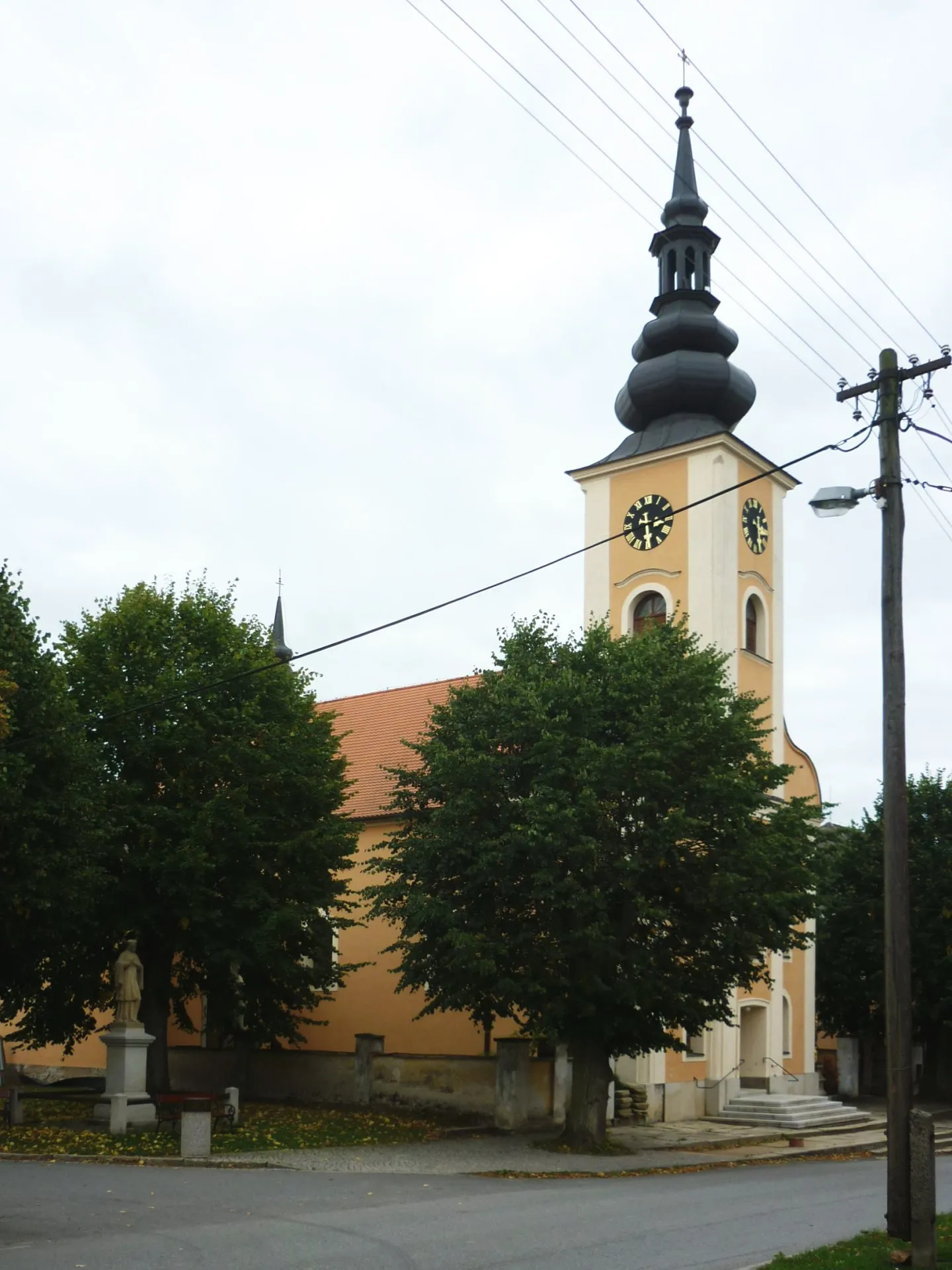 Photo showing: Kostel Všech svatých ve Staré Říši