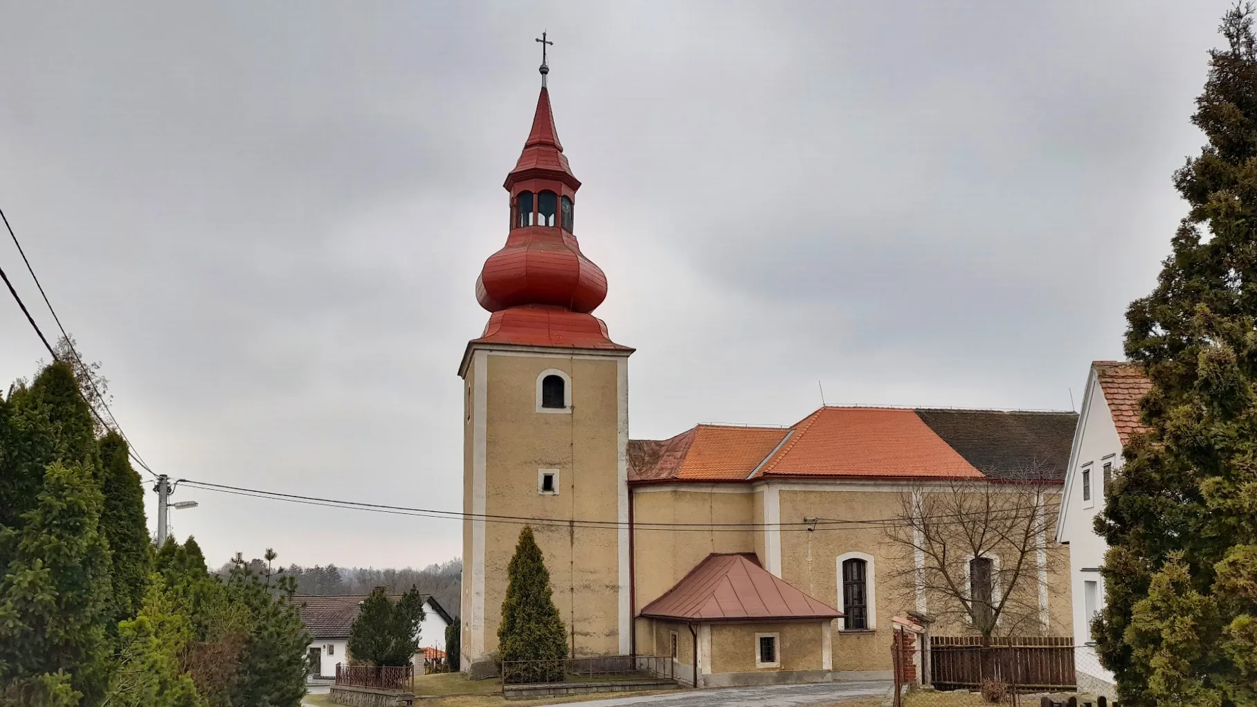 Photo showing: Kostel sv. Bartoloměje v Radkově