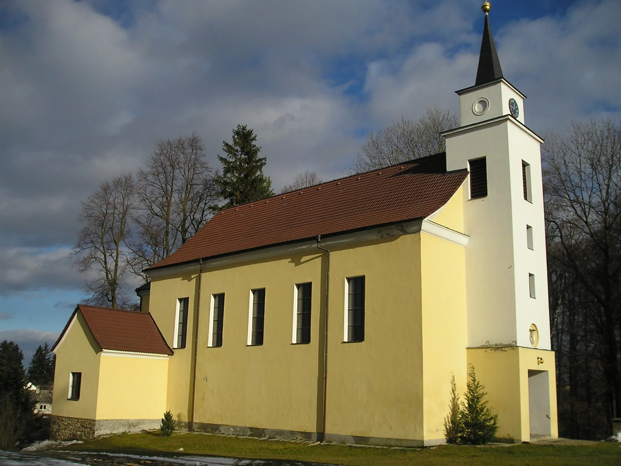 Photo showing: kostel v Puklicích