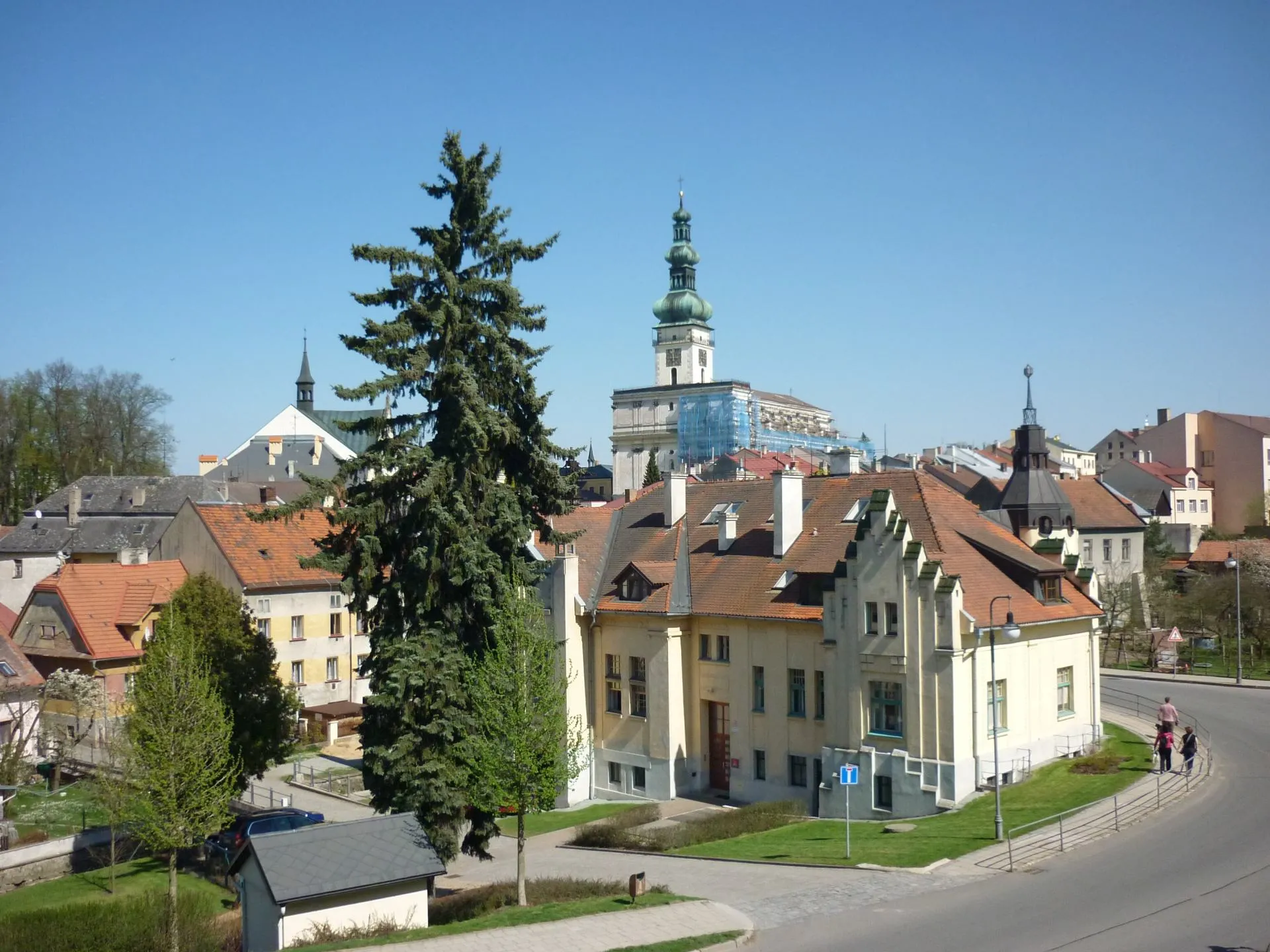 Photo showing: Polná - náměstí a pamětihodnosti