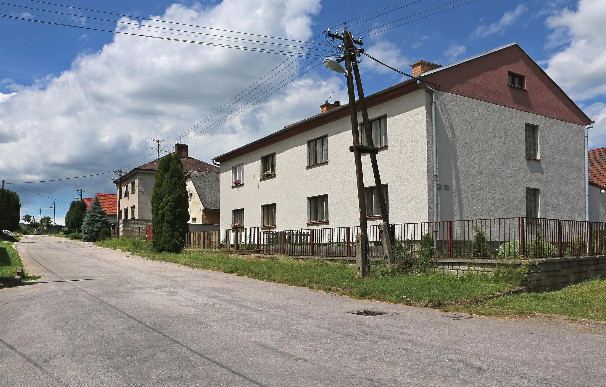 Photo showing: West part of Otín, Czech Republic.
