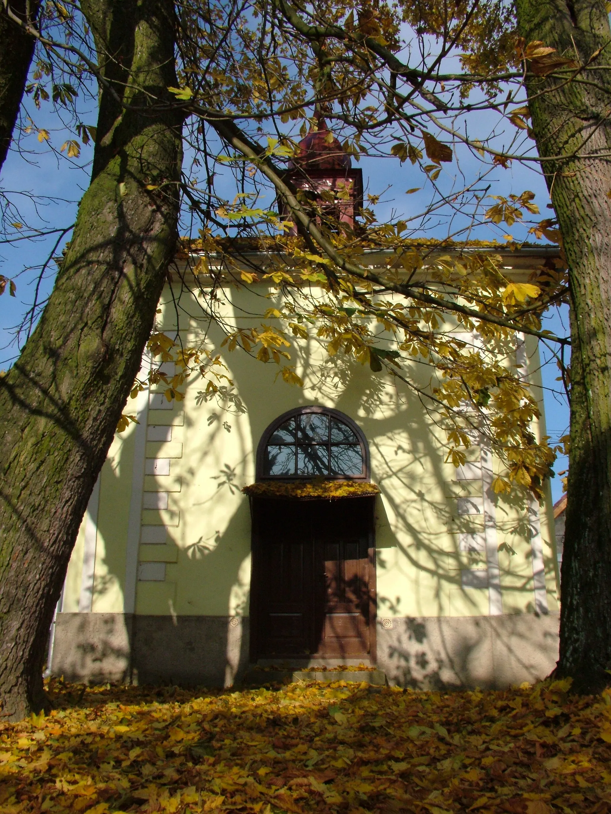 Photo showing: Kaple sv. Floriána v Nadějově