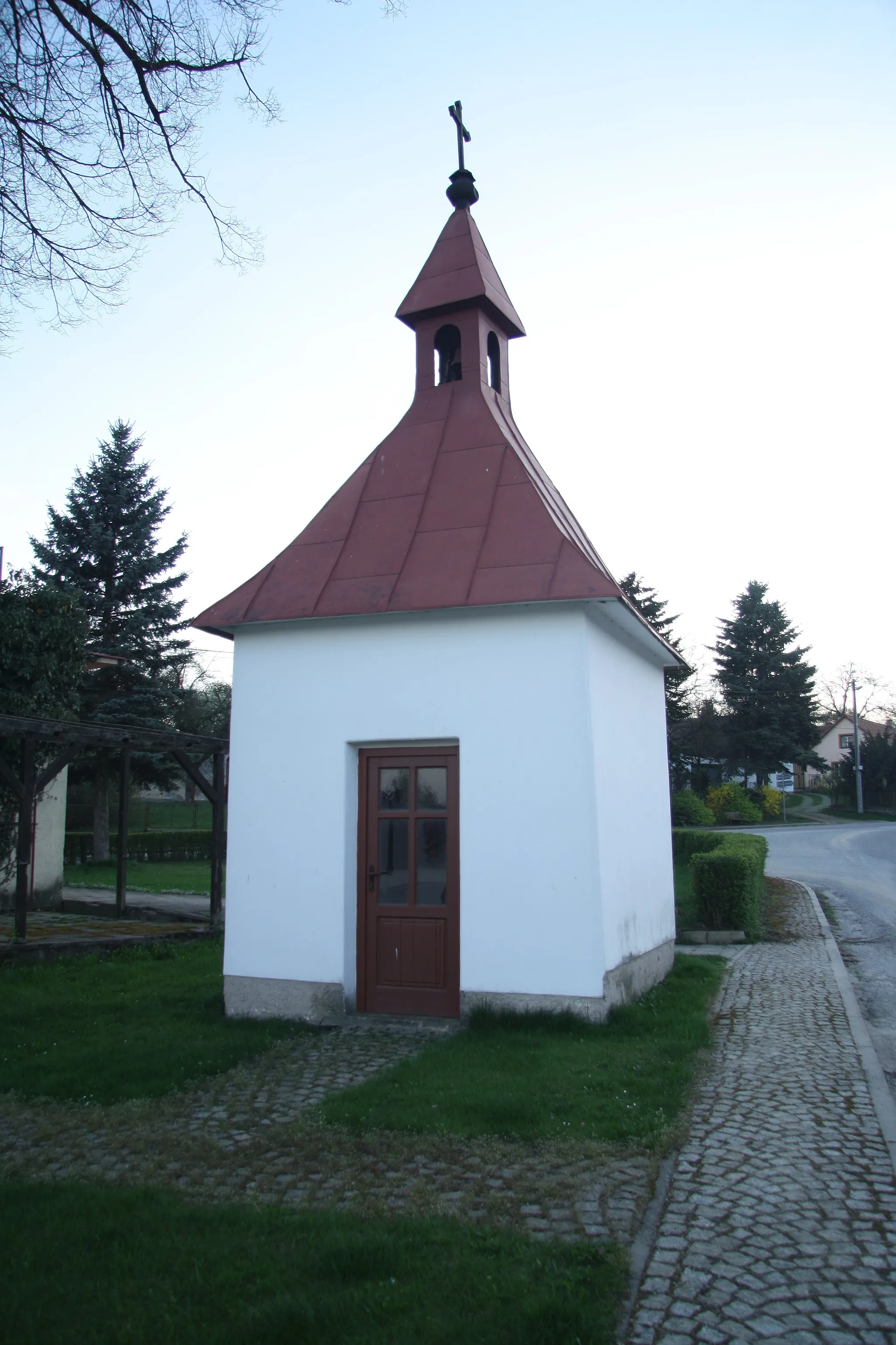 Photo showing: Chapel in Mysletice, Jihlava District.