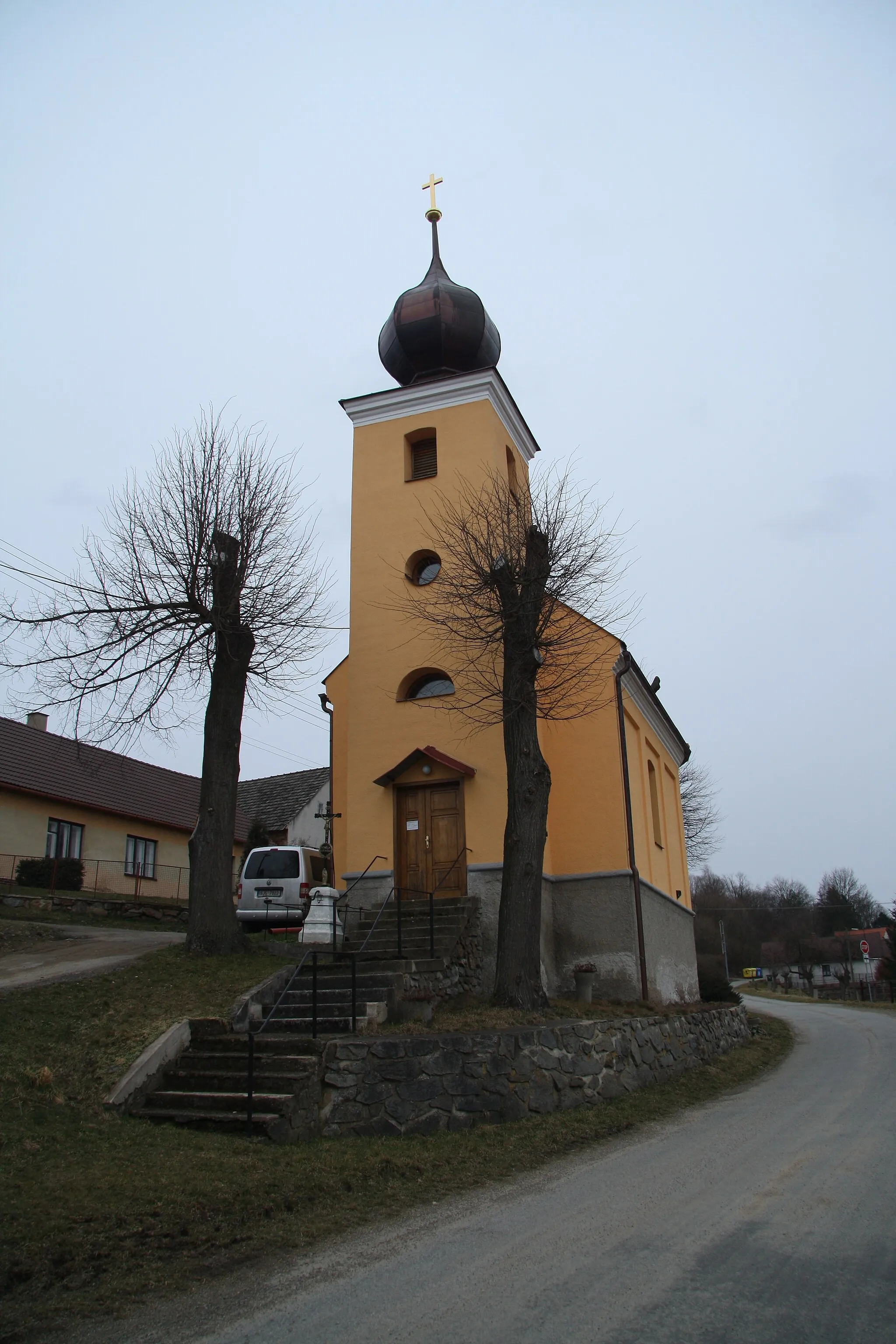 Photo showing: Chapel in Hrutov, Jihlava District.