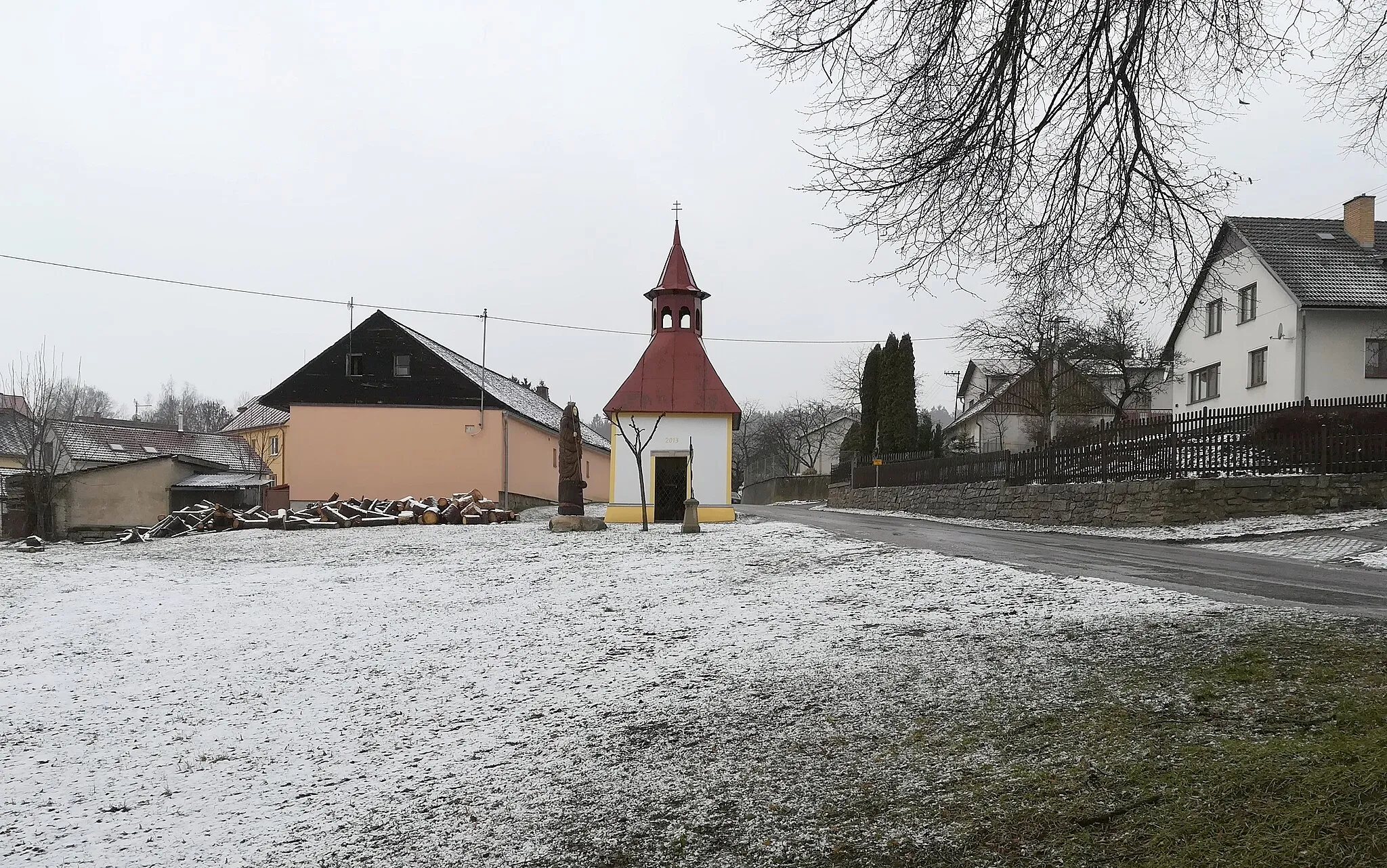 Photo showing: Cejle - kaple svaté Markéty na návsi