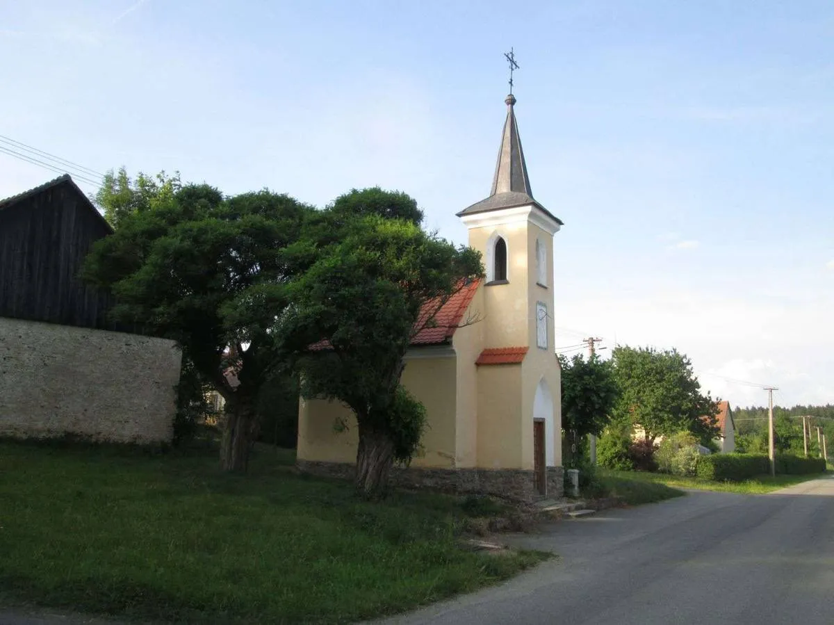 Photo showing: Chapel in Červená Řečice in Pelhřimov District – entry no. 7399.