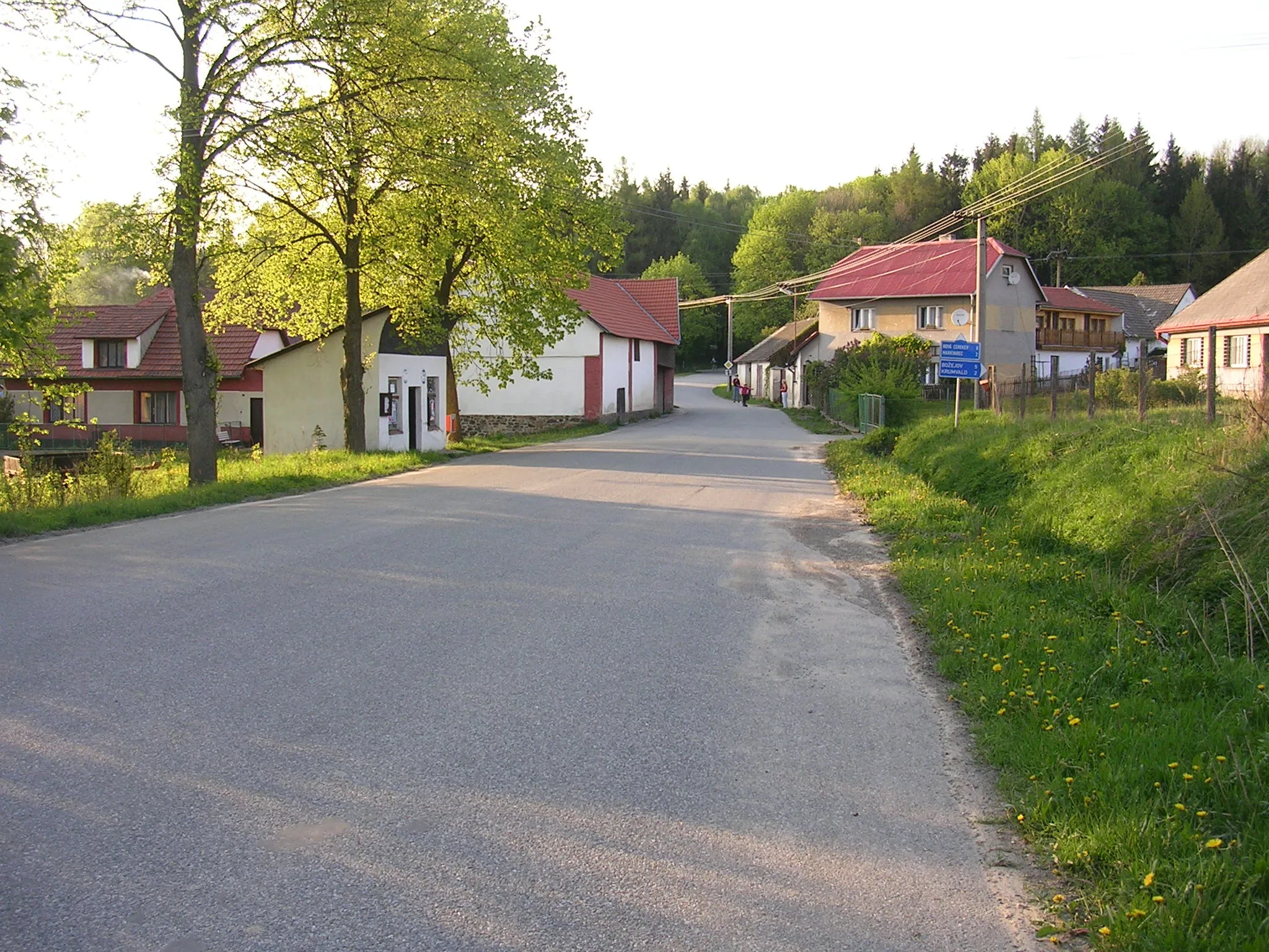 Photo showing: Těmice-Drahoňov, Vysočina Region, the Czech Republic.