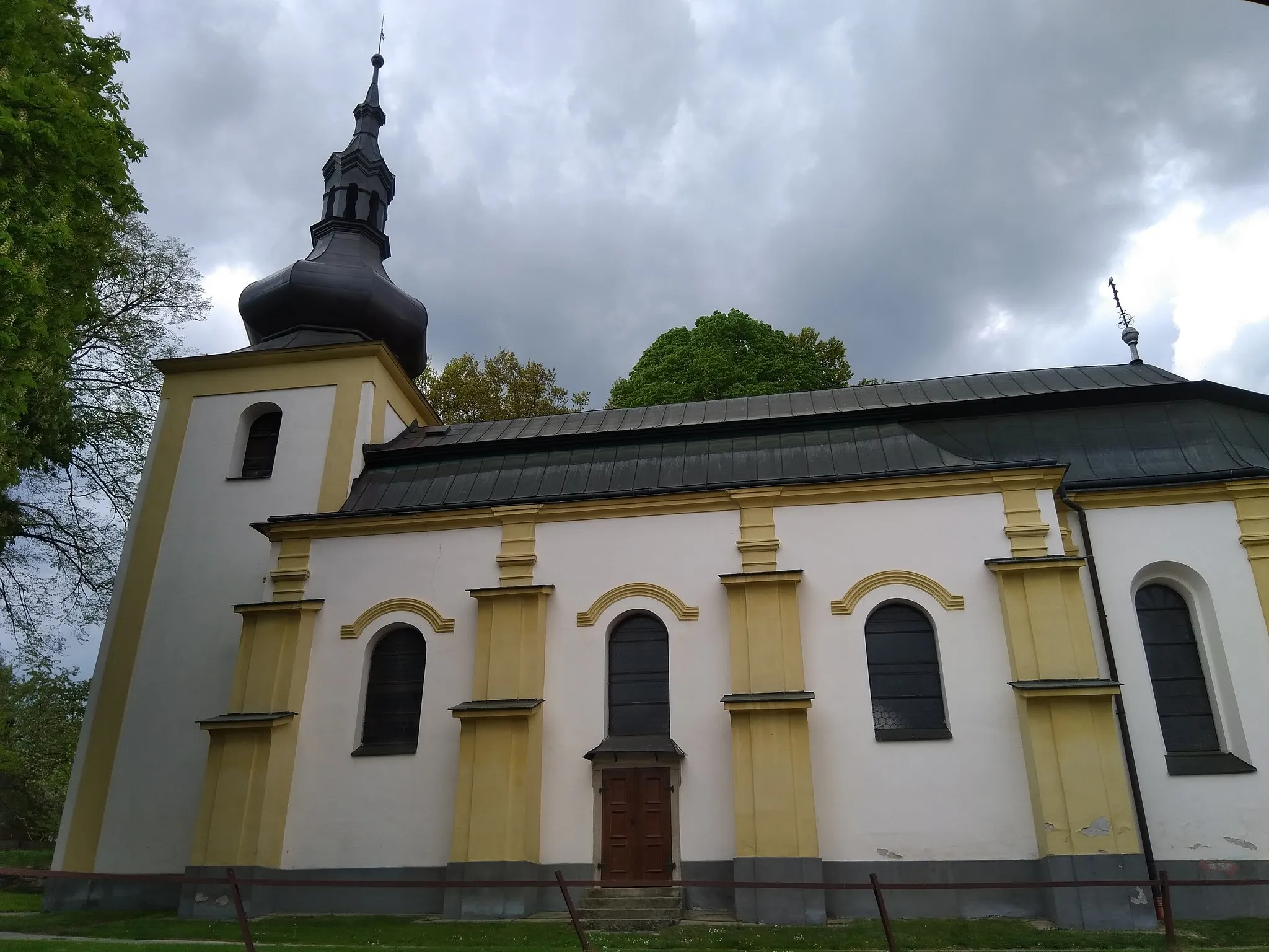 Photo showing: Church of Rynárec, Czech Republic