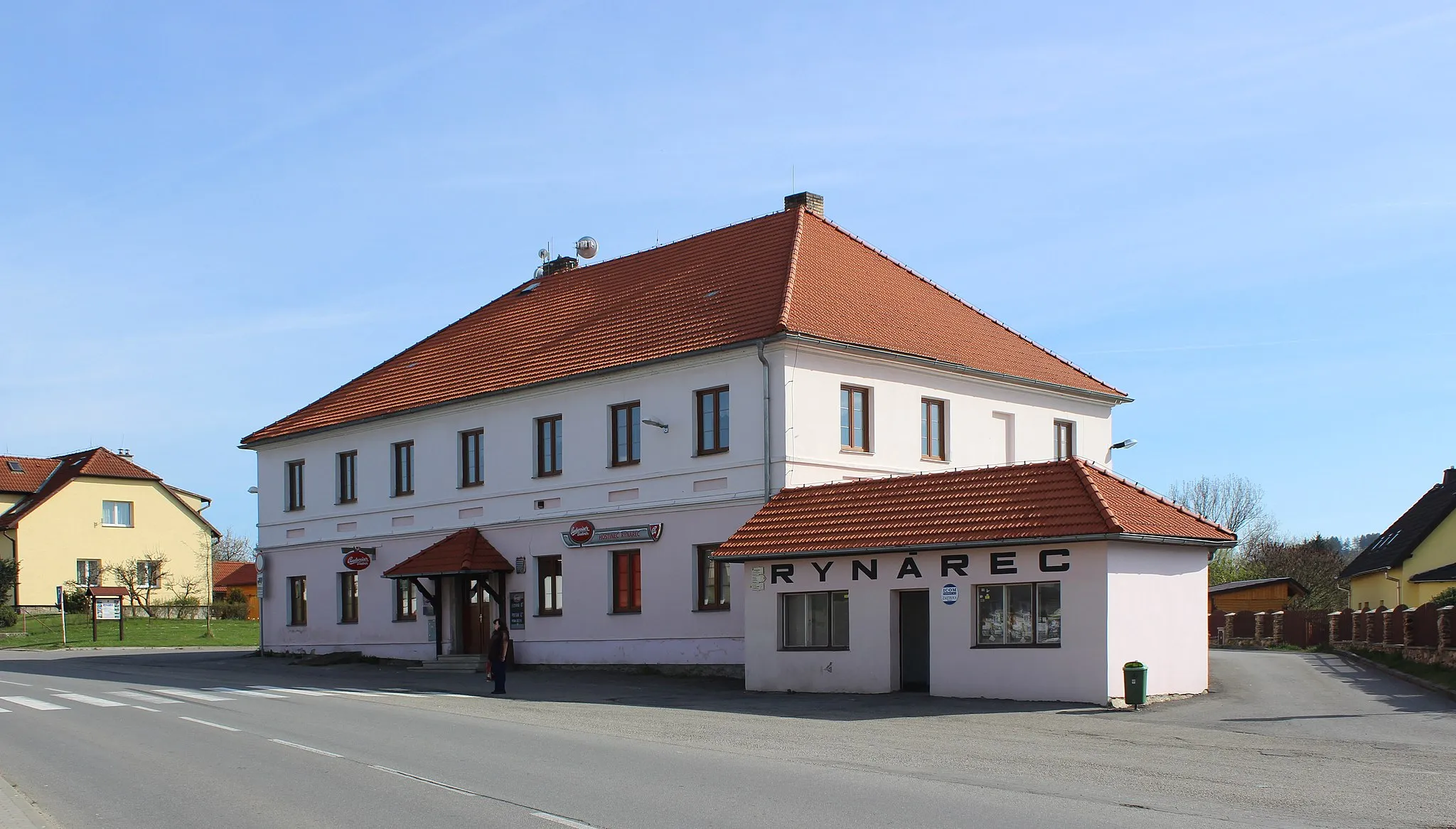 Photo showing: Hostinec v domě číslo popisné 11 v Rynárci v okrese Pelhřimov.