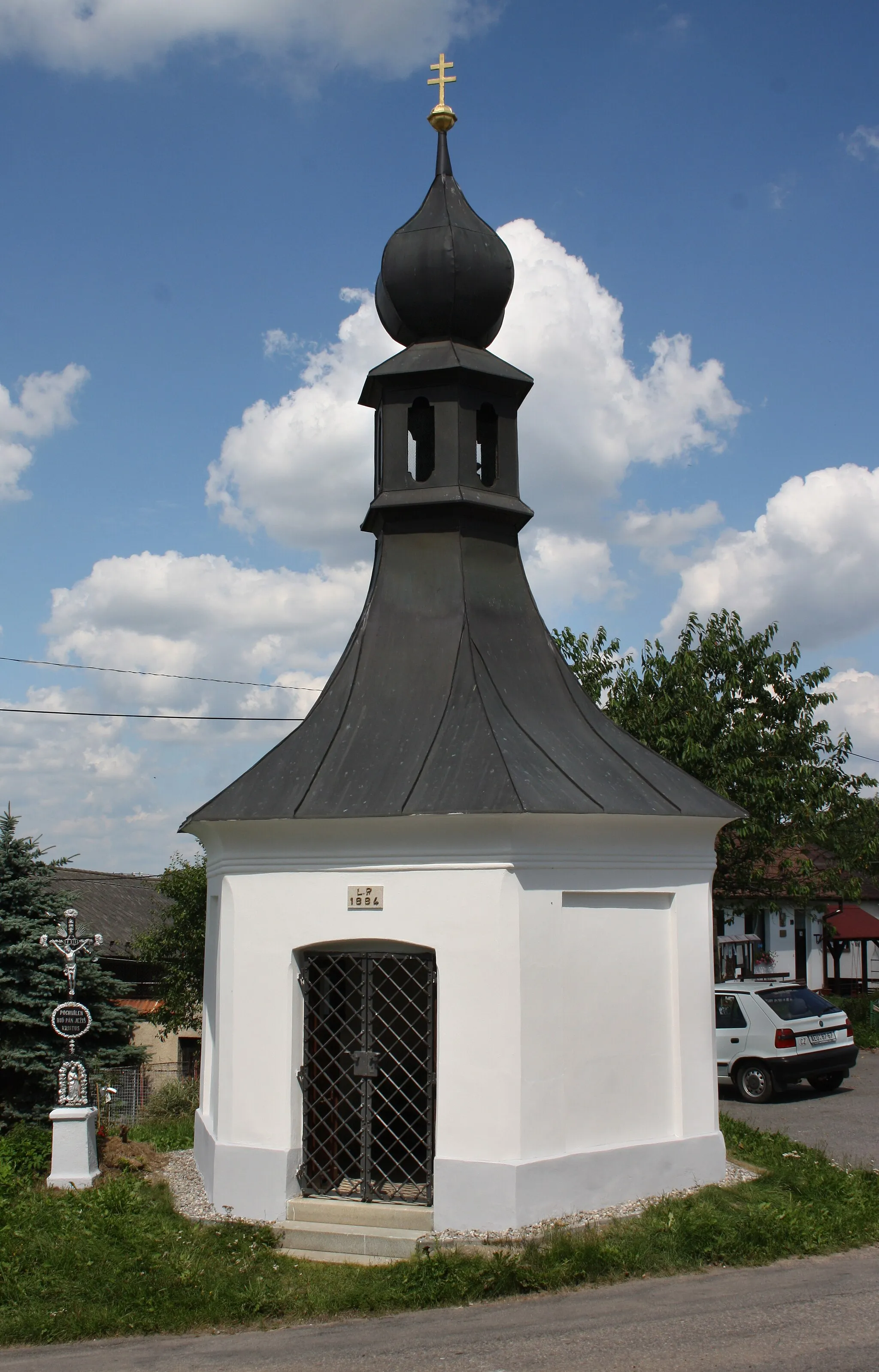 Photo showing: Small chapel in Proseč pod Křemešníkem village, Czech Republic