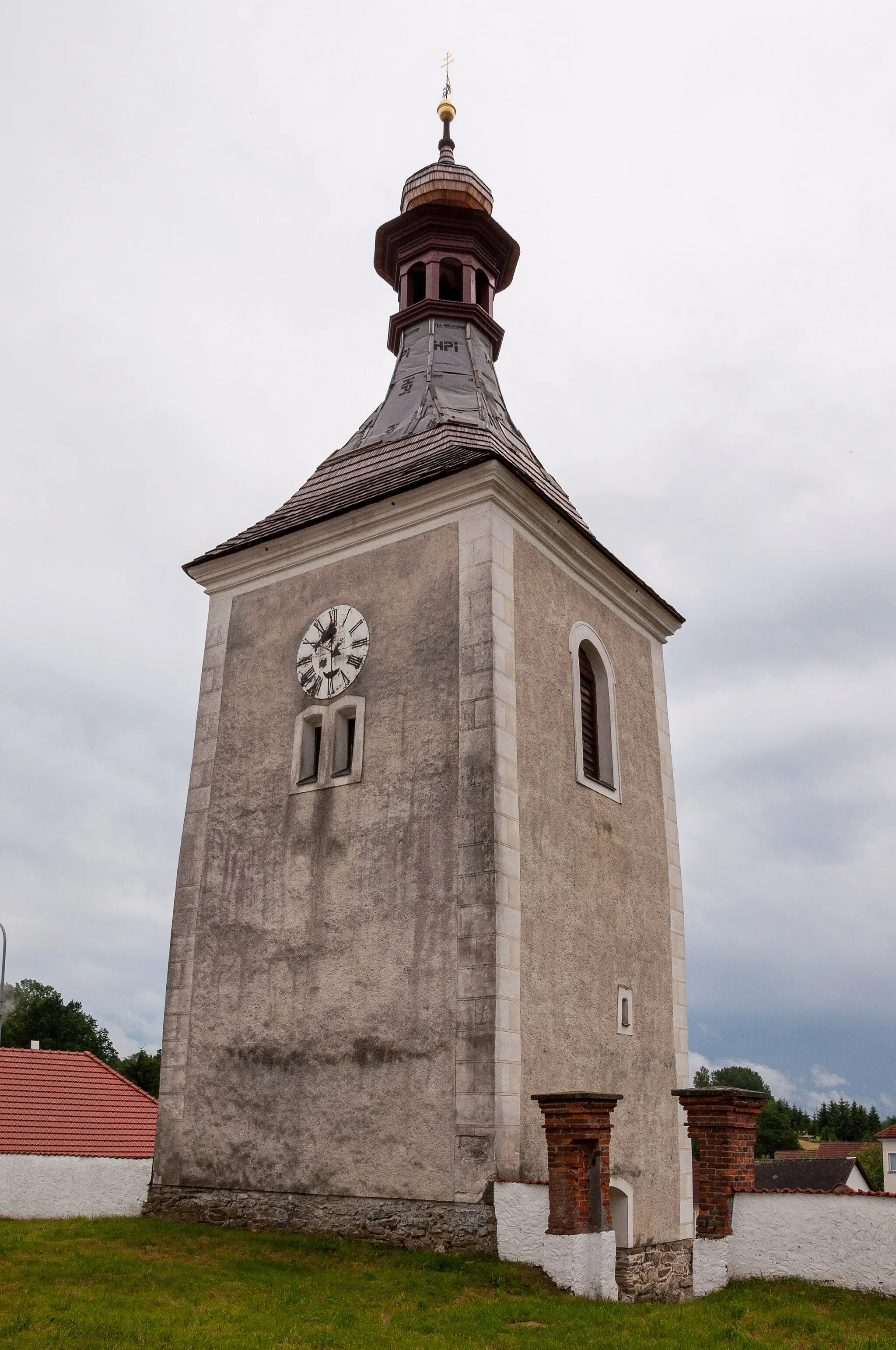 Photo showing: Narození Panny Marie church in Obrataň, Pelhřimov district