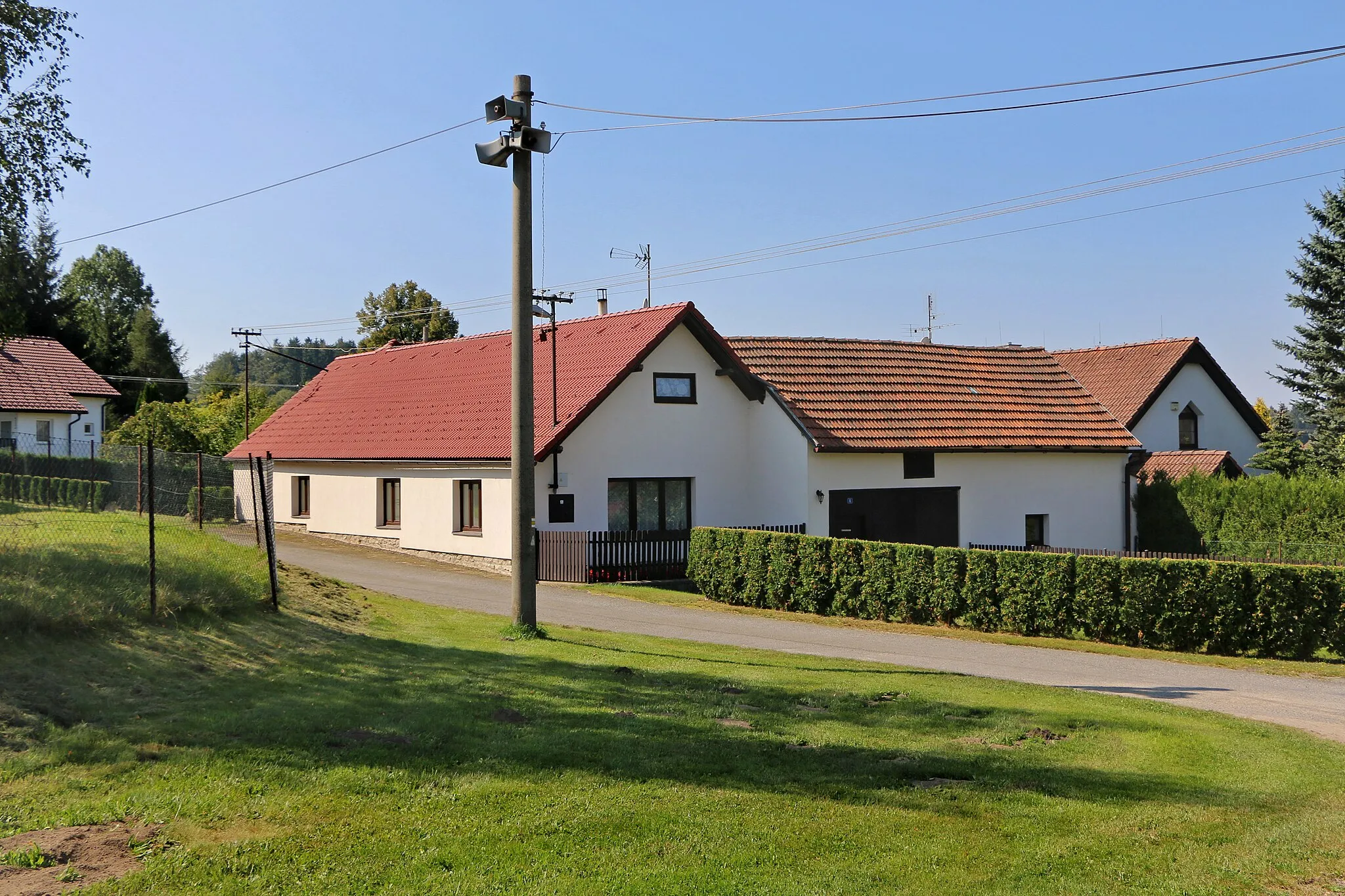 Photo showing: House No 6 in Sázava, part of Nový Rychnov, Czech Republic.