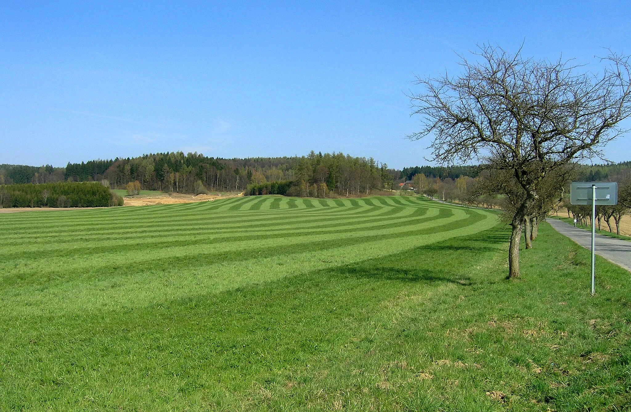 Photo showing: Landscape by Kejžlice village, Czech Republic