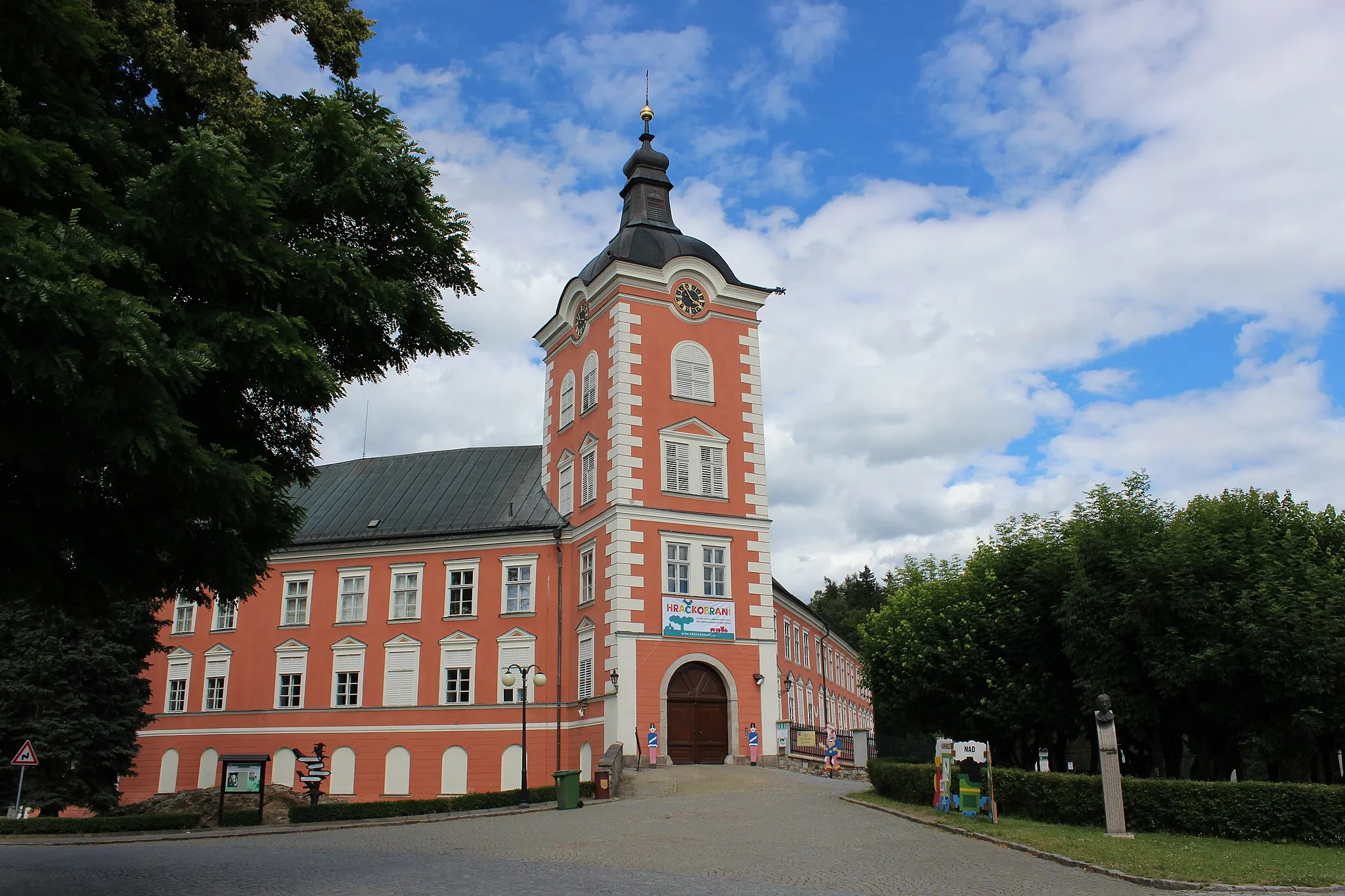 Photo showing: Kamenice nad Lipou (zámek)v okrese Pelhřimov. Česká republika.