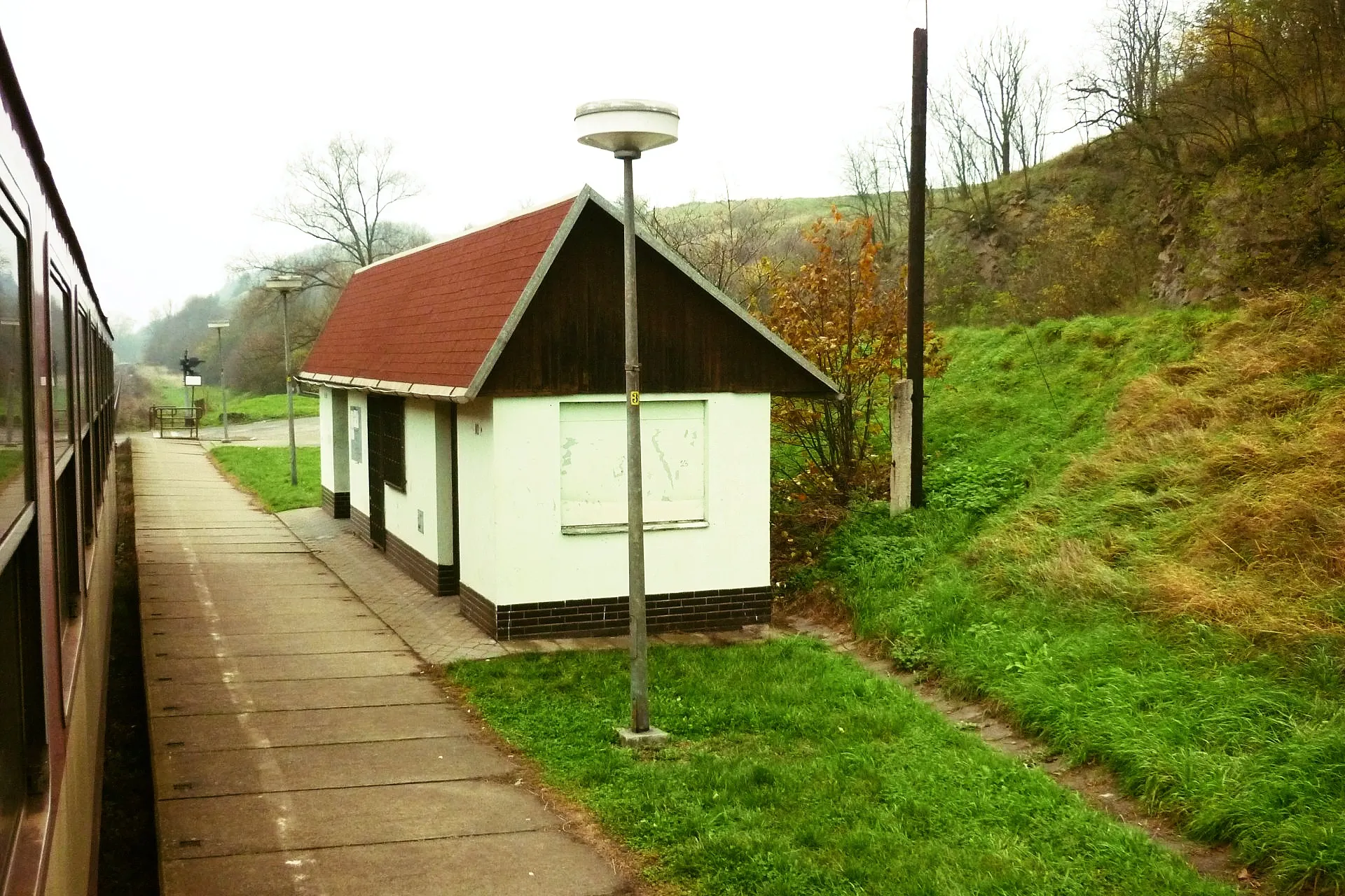 Photo showing: Železniční zastávka Vladislav