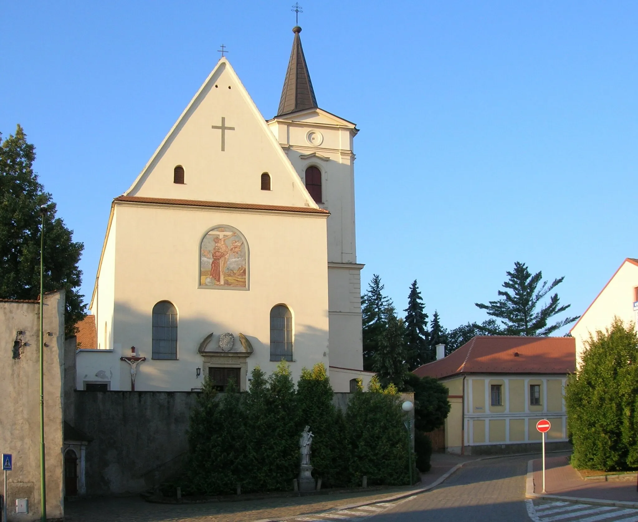 Photo showing: Třebíč-Jejkov. Transfiguration church