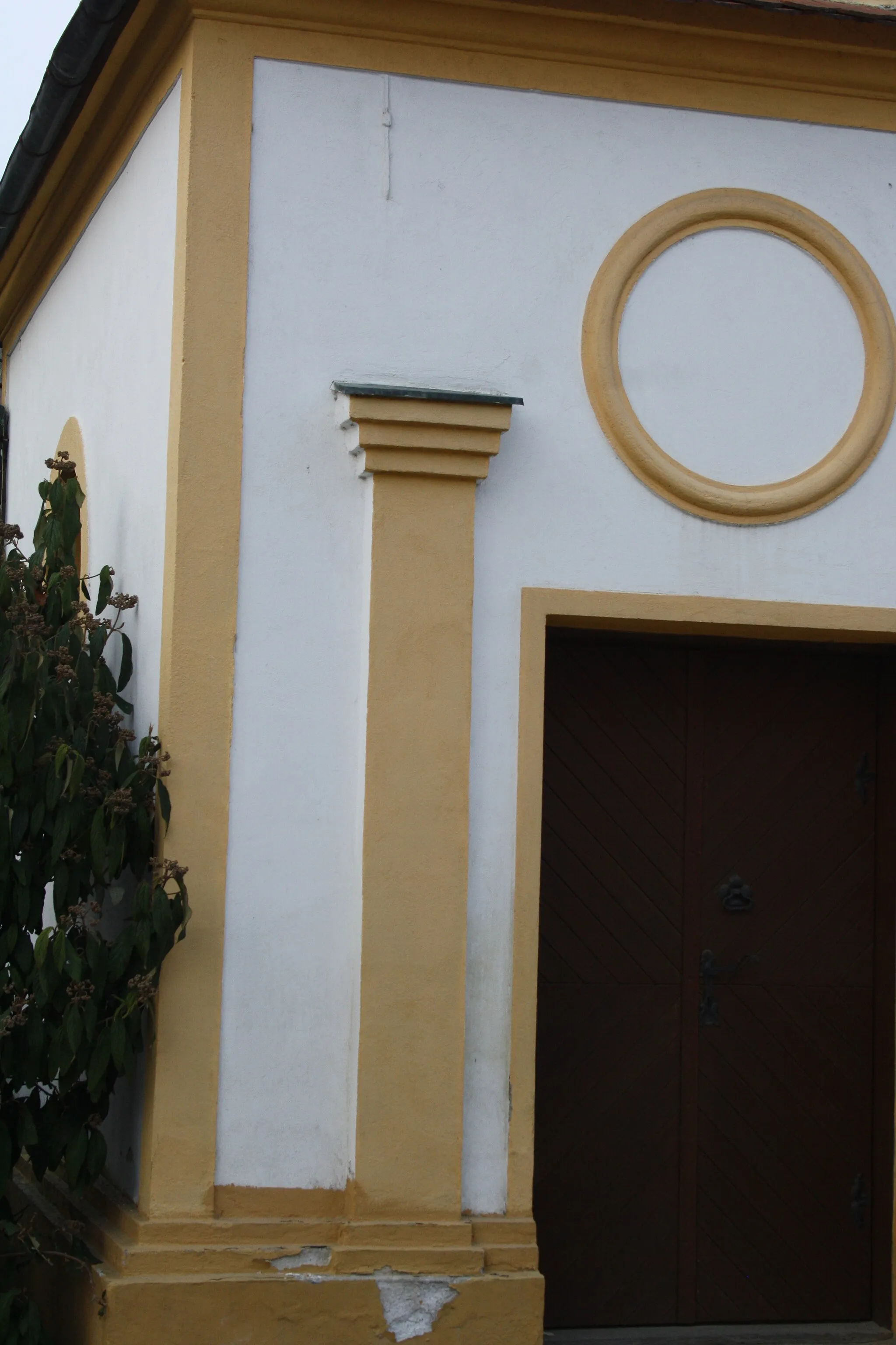 Photo showing: Detail of Chapel in Třebenice.