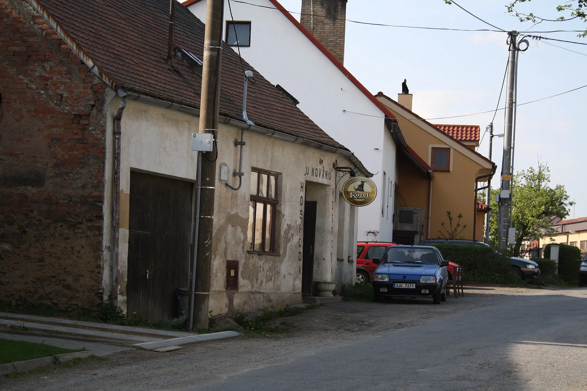 Photo showing: U Nováků pub in Předín, Czech Republic.
