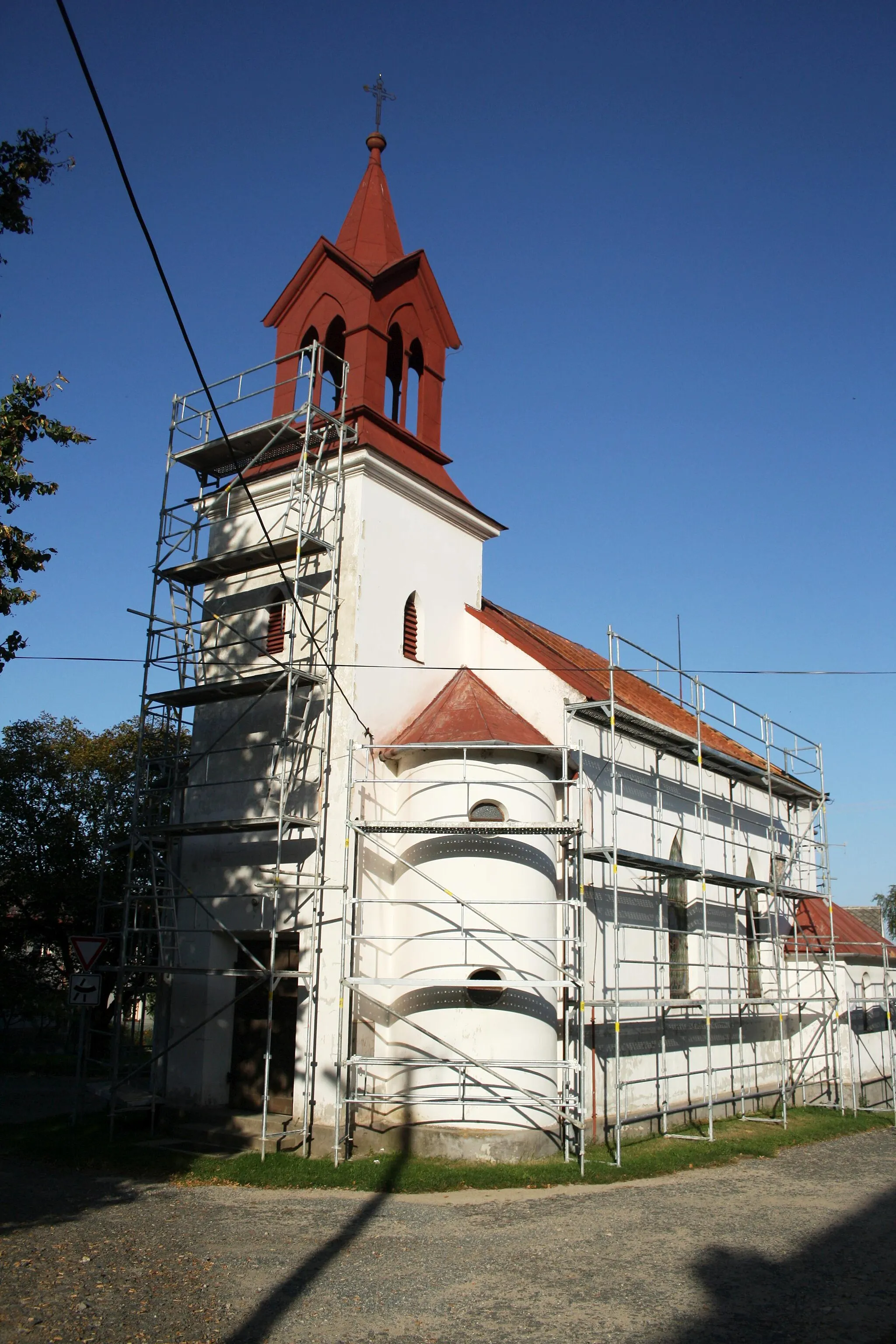 Photo showing: Saint Anthony church in Okřešice, Czech Republic.