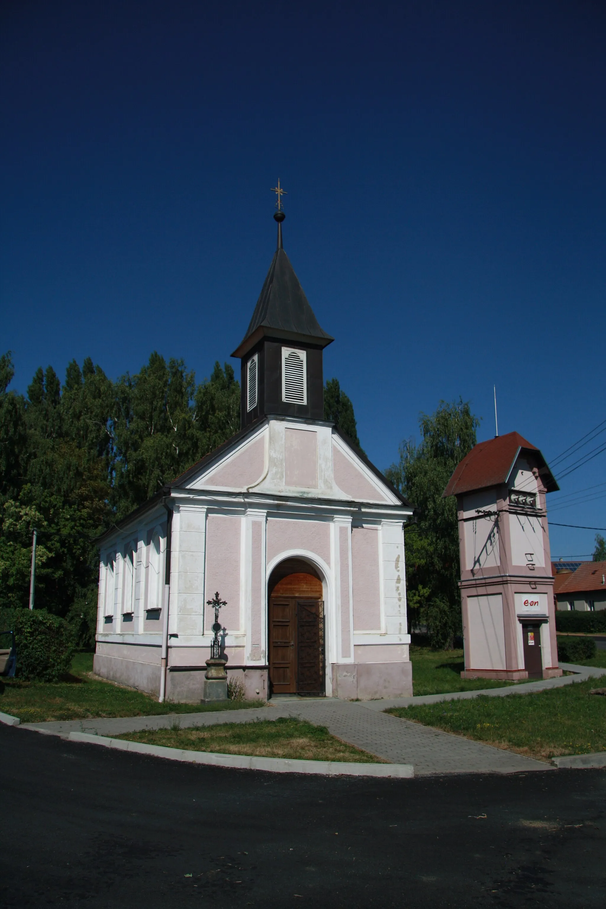 Photo showing: Chapel of Sacred Heart in Krnčice, Nové Syrovice, Třebíč District.