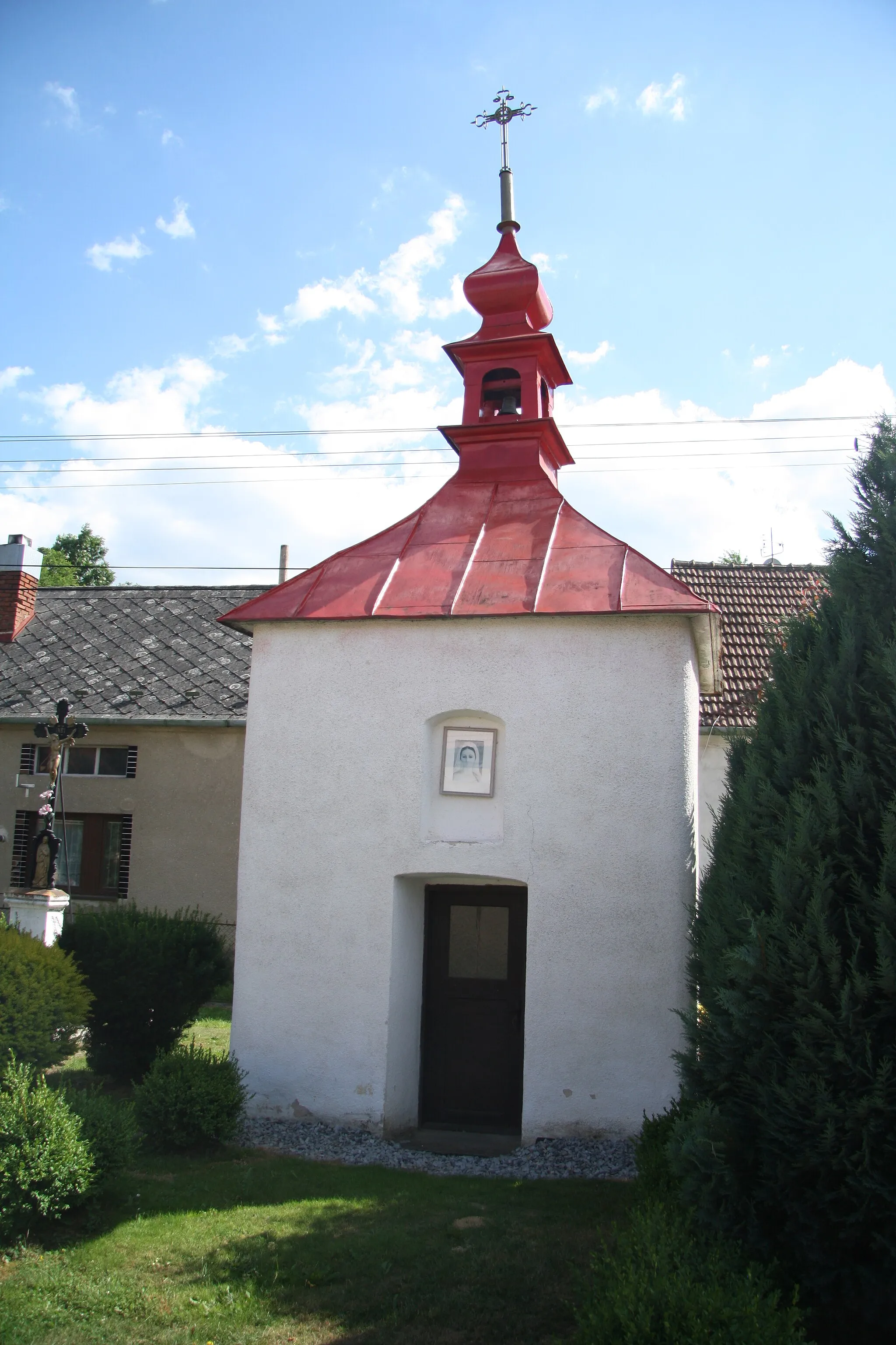 Photo showing: Chapel of Virgin Mary in Mastník, Třebíč District.