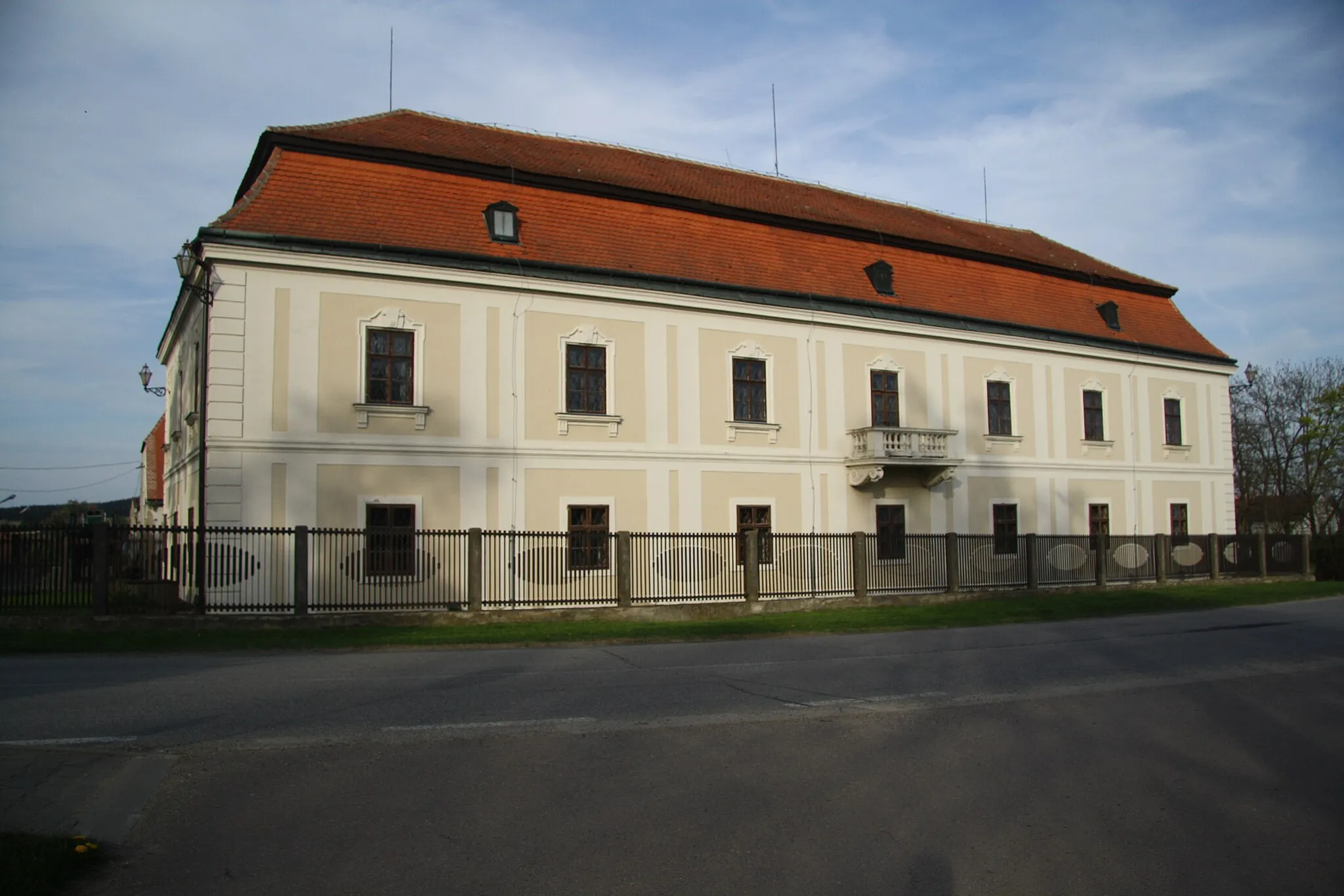 Photo showing: Litohoř Castle in Litohoř, Třebíč District.