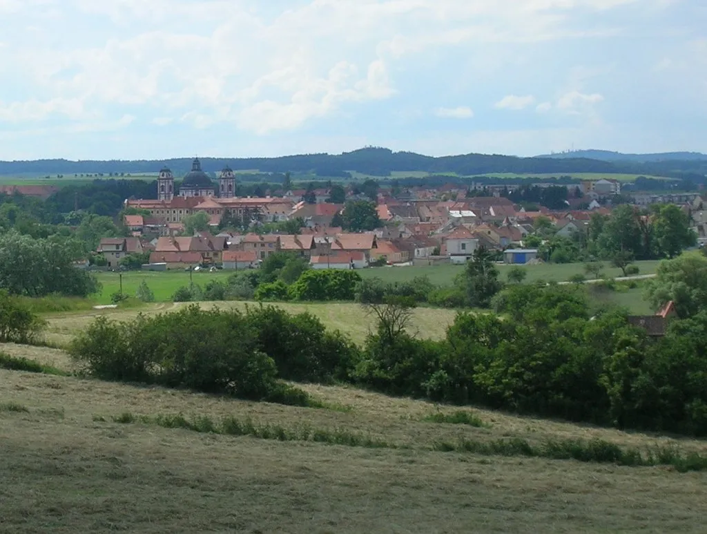 Photo showing: Jaroměřice nad Rokytnou -- thumbnail -- view from the East