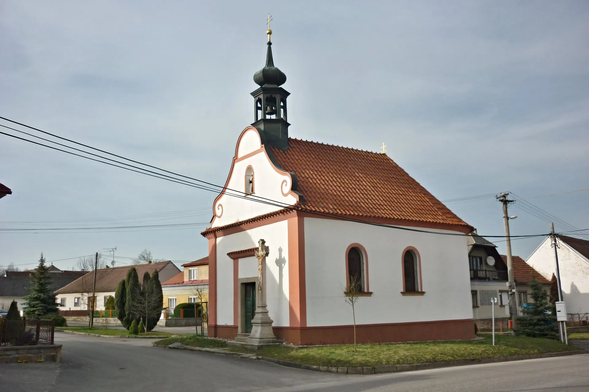 Photo showing: Červený Hrádek, kaplička
