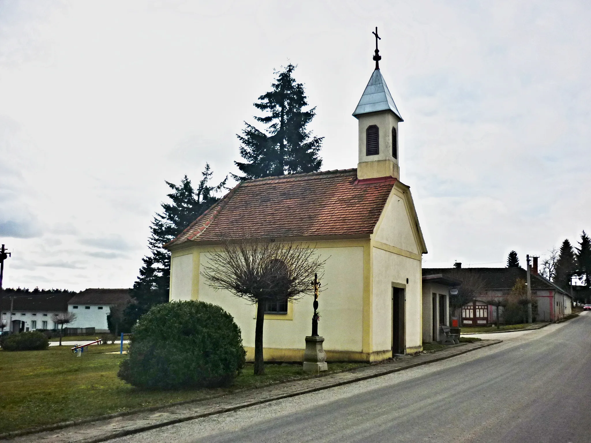 Photo showing: Nové Dvory kaple Navštívení Panny Marie.