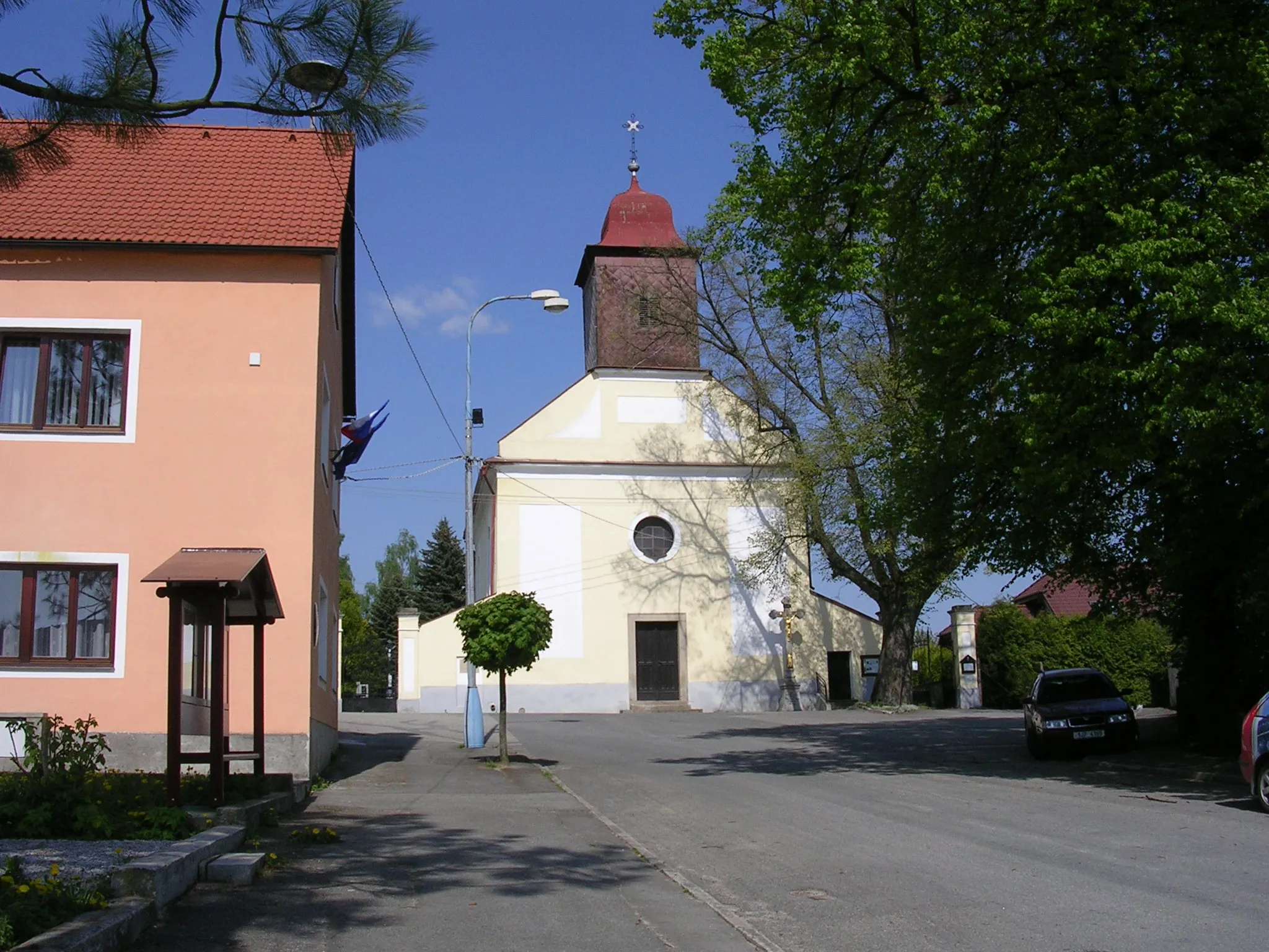 Photo showing: Popelín, South Bohemian Region, the Czech Republic.